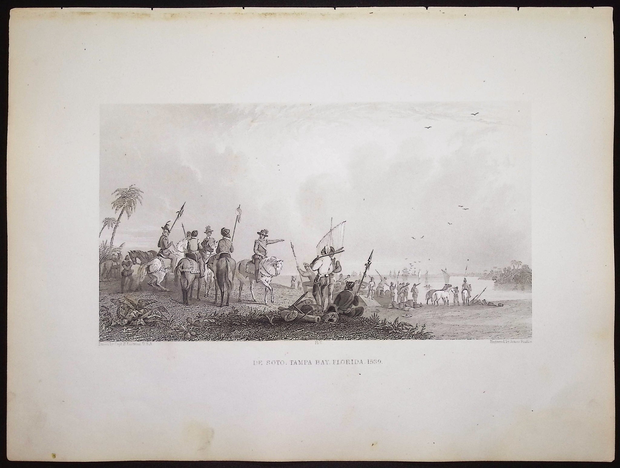 De Soto, Tampa Bay, Florida, 1539