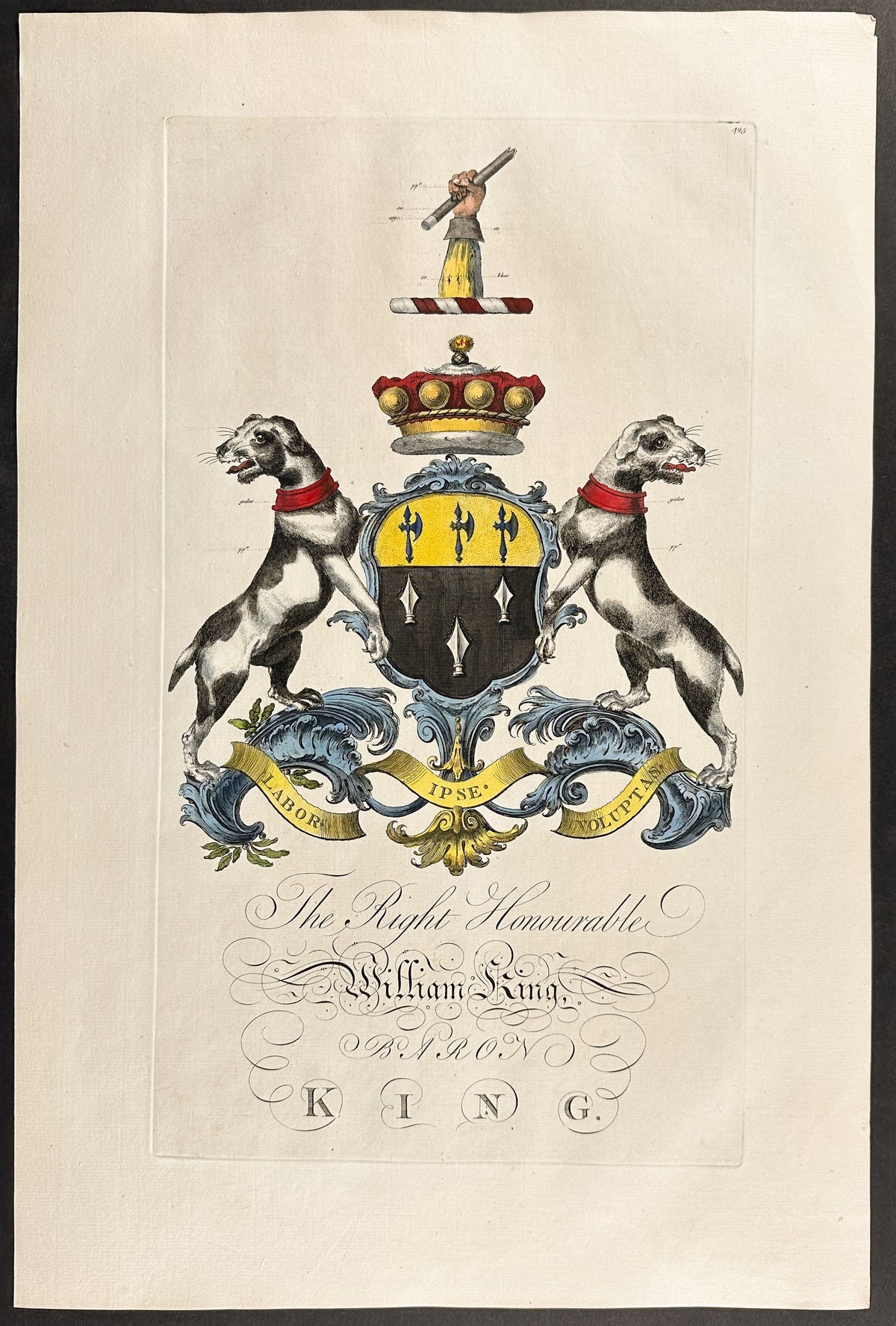 Family Crest or Shield of William King