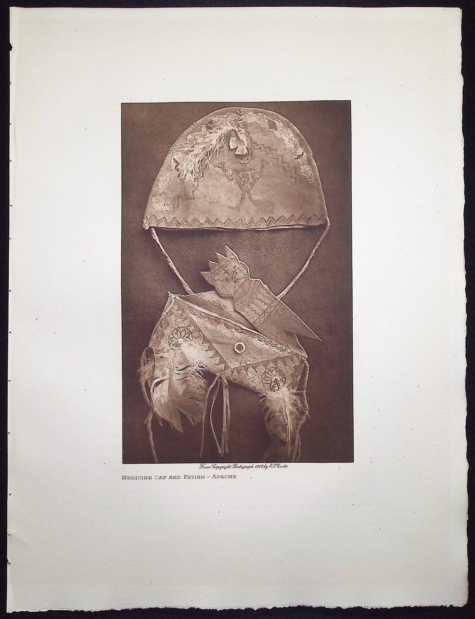 Medicine Cap and Fetich - Apache