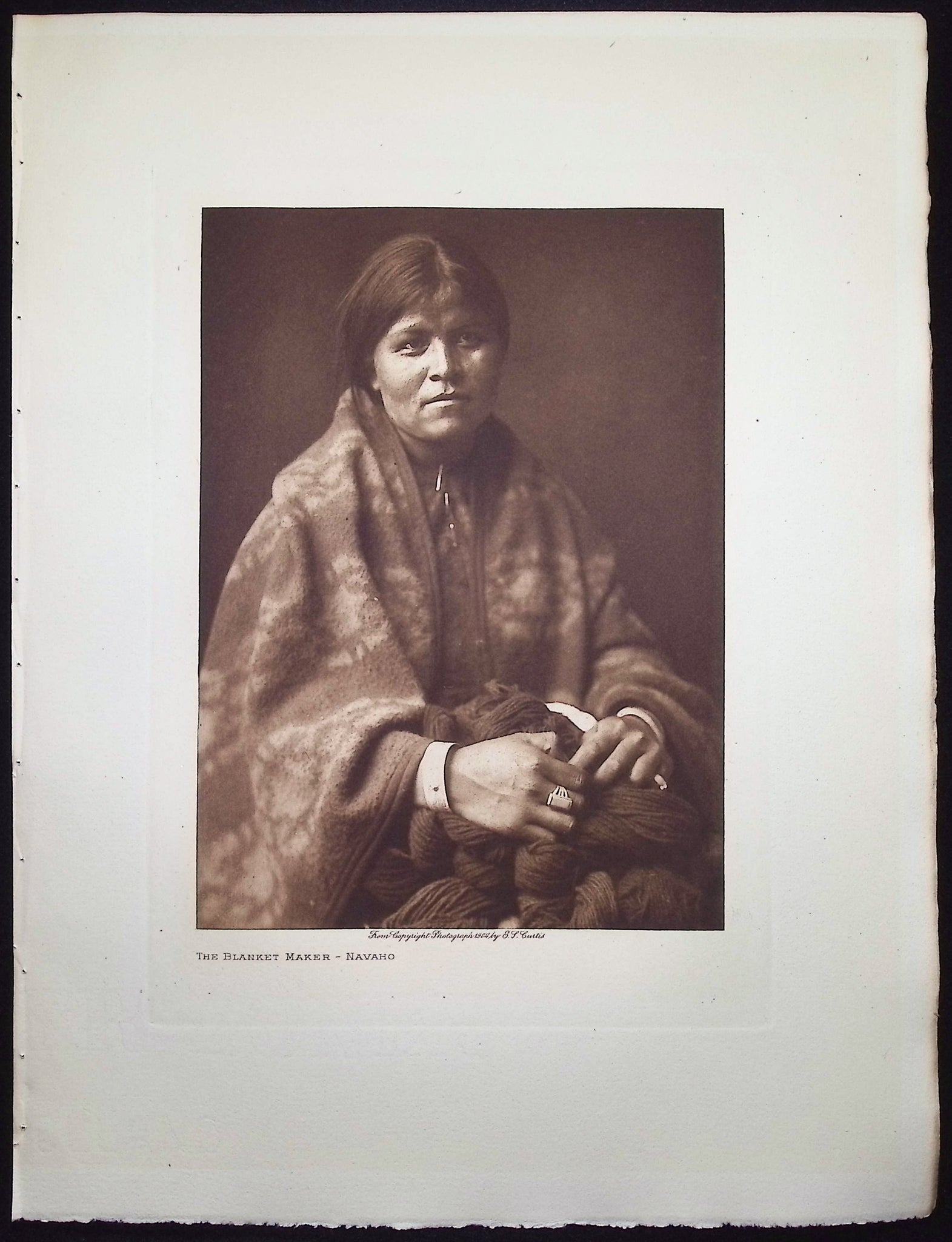 The Blanket Maker - Navaho