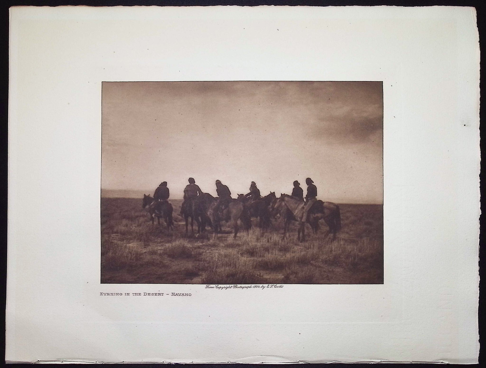 Evening in the Desert - Navaho