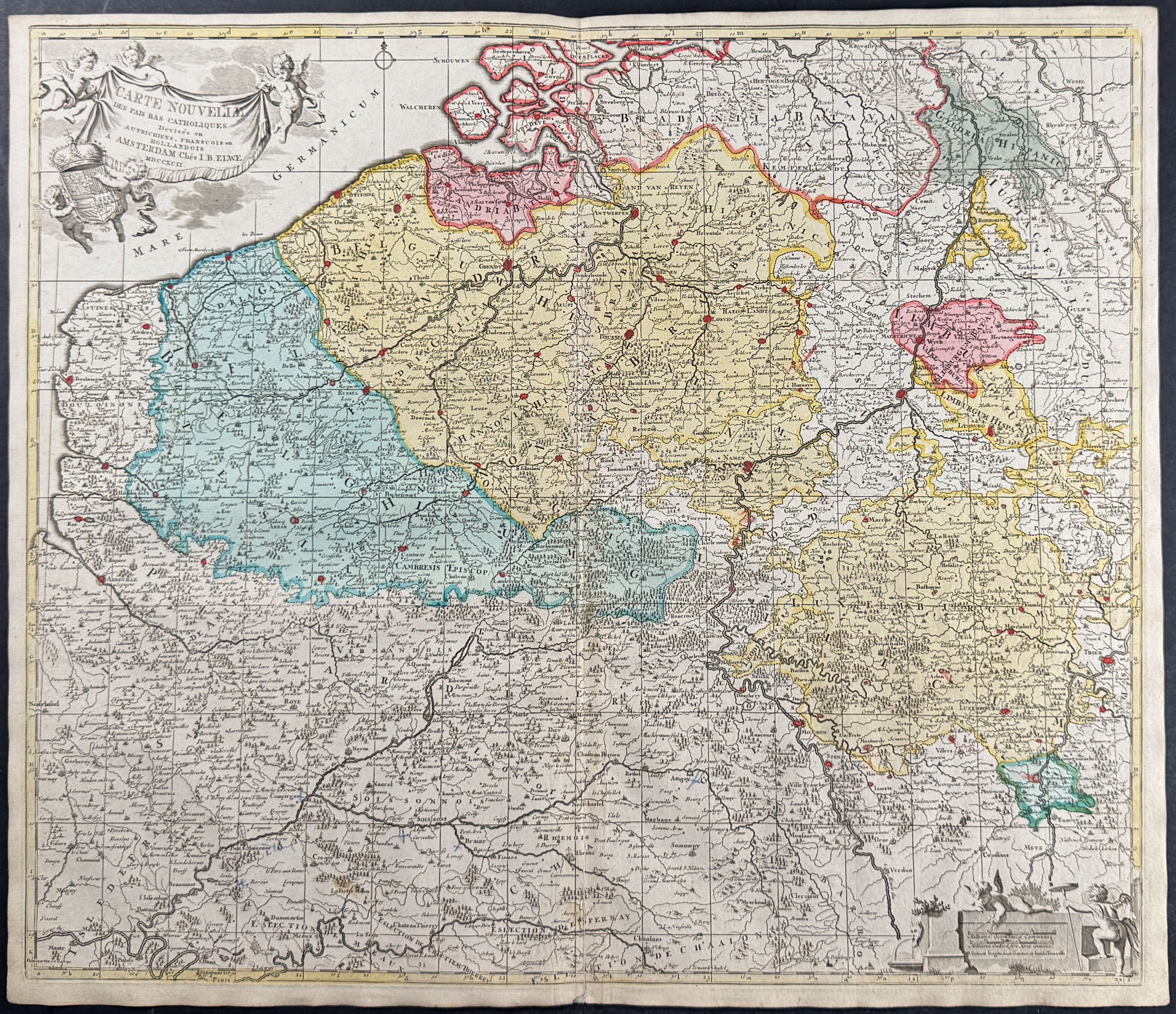 Map of Belgium