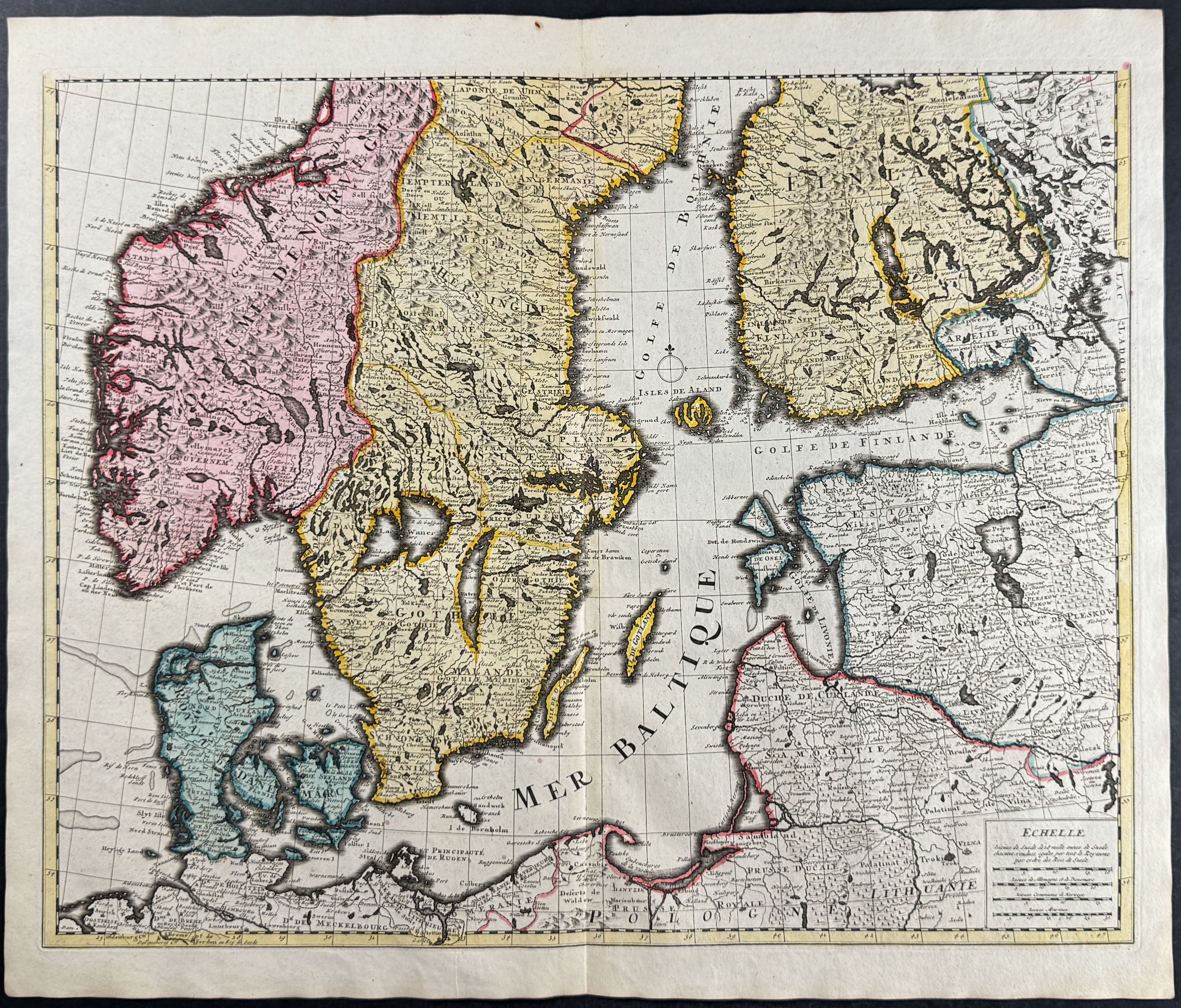 Map of Southern Scandinavia