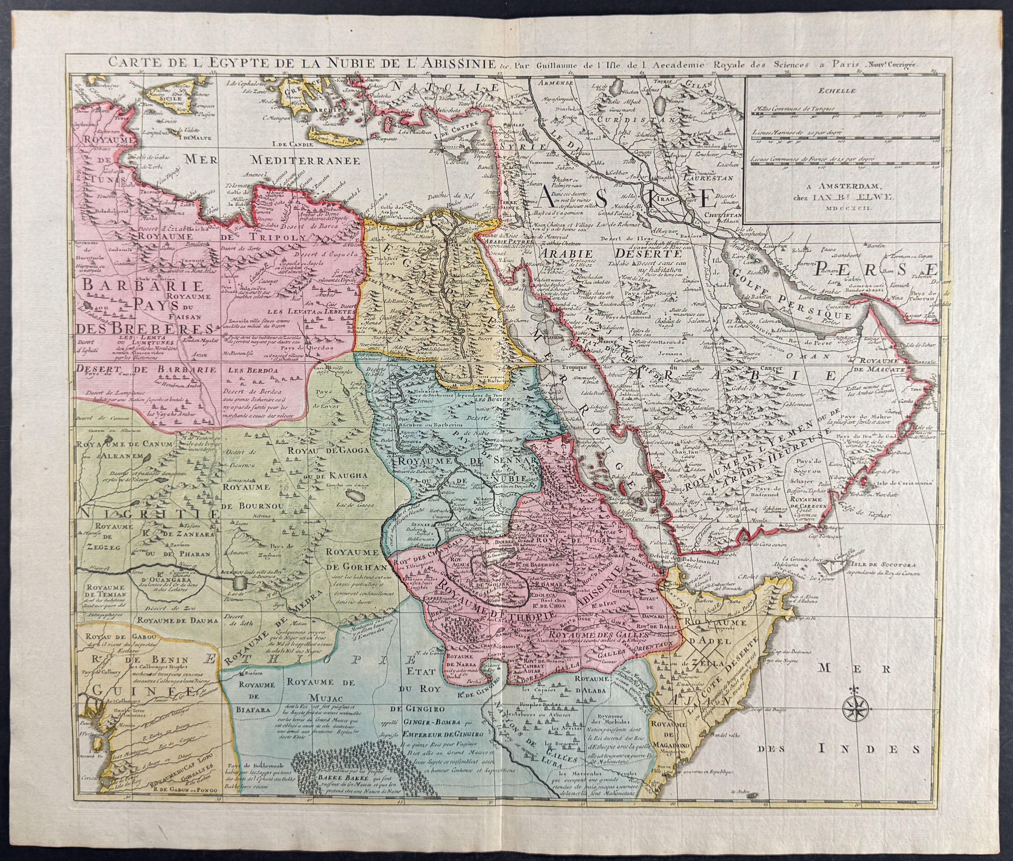 Map of Northeast Africa
