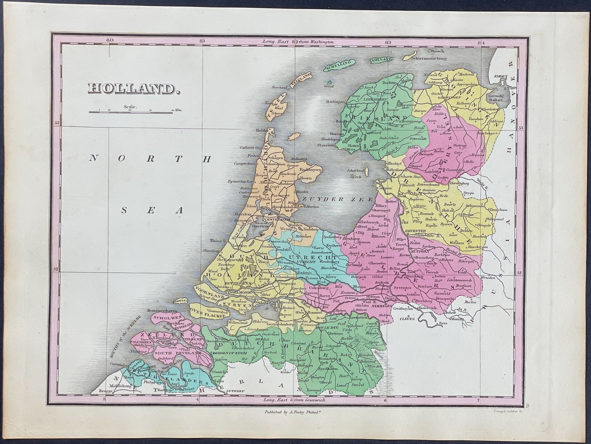 Map of Holland