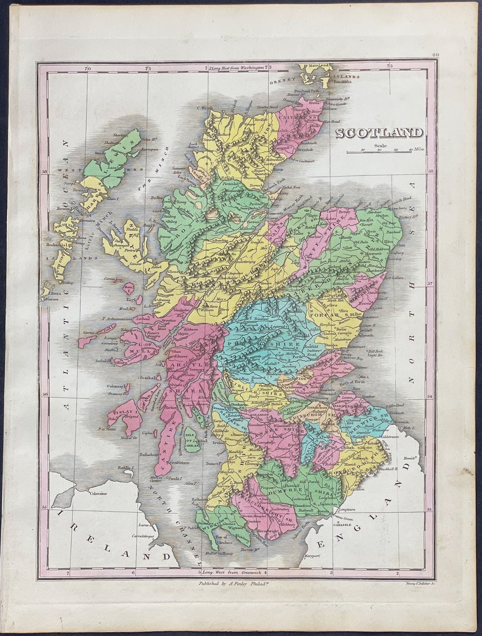 Map of Scotland