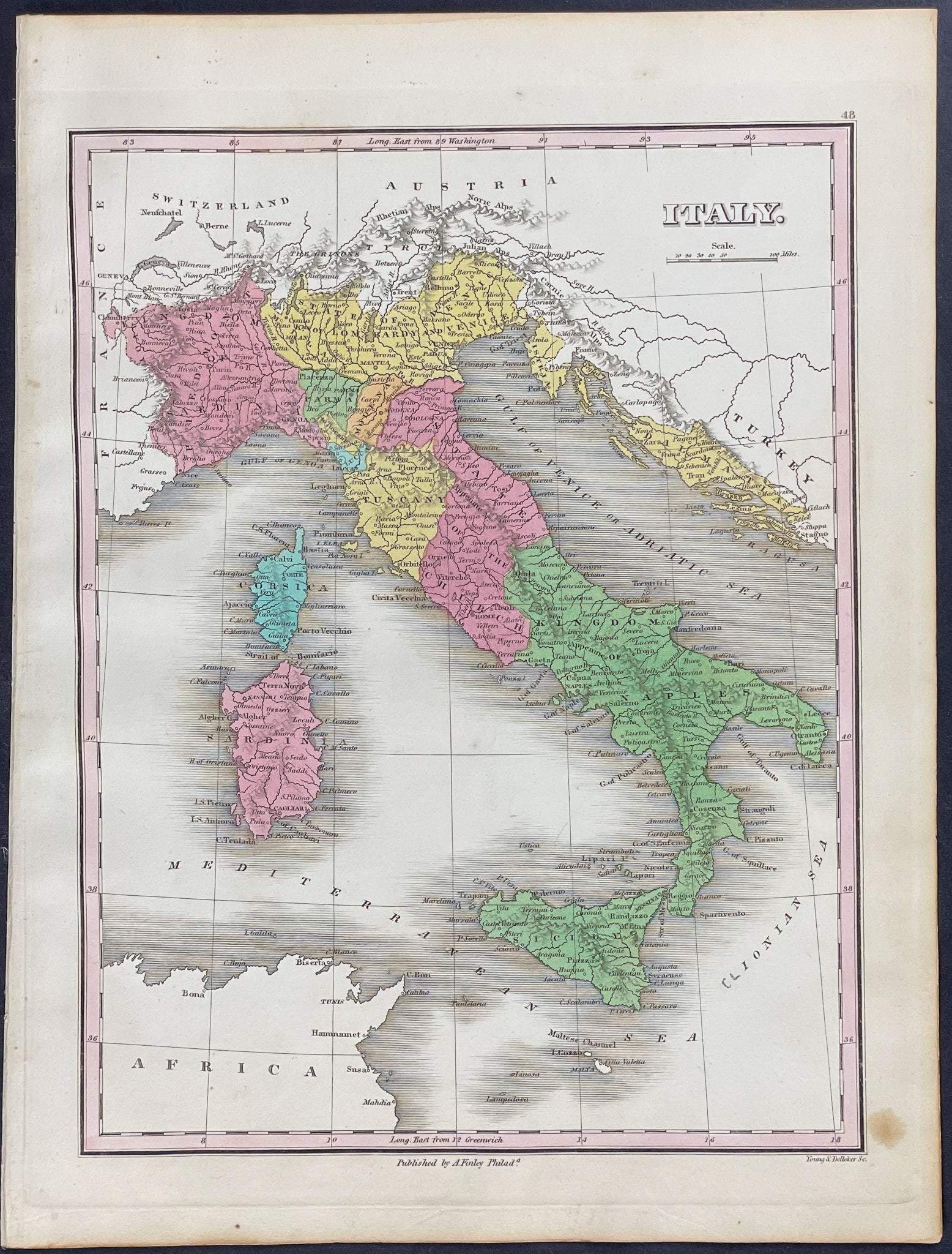 Map of Italy
