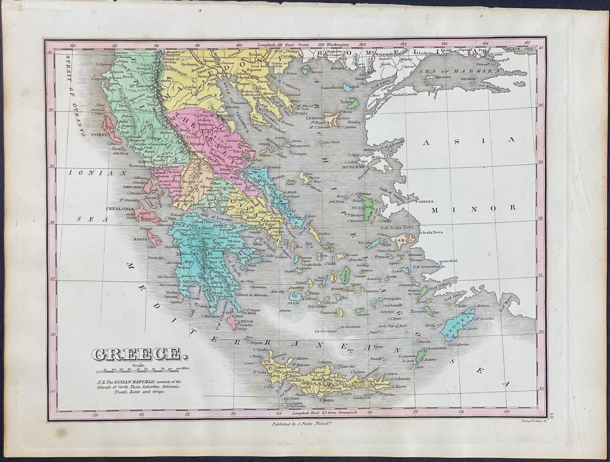 Map of Greece
