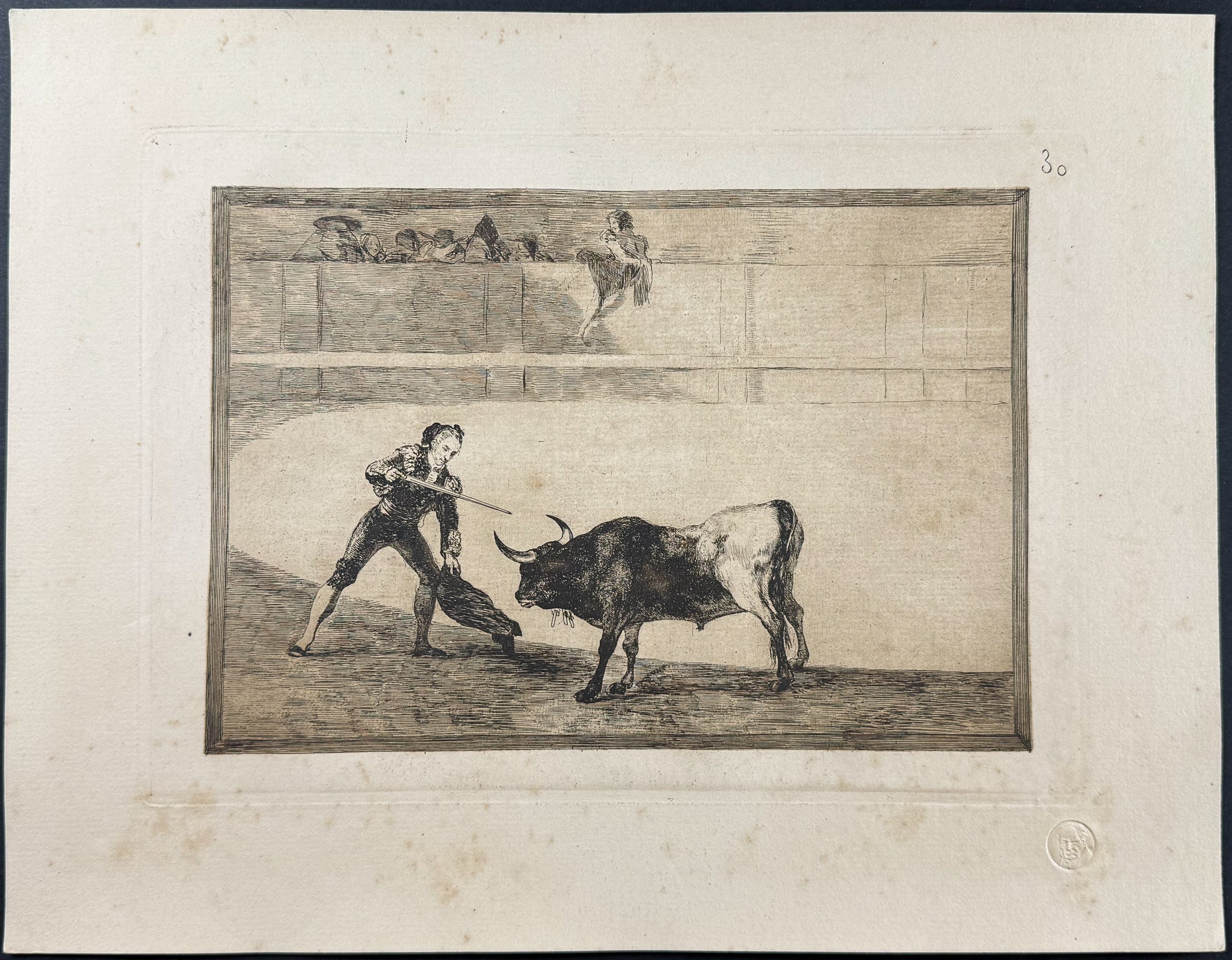 Pedro Romero Matando a Toro Parado