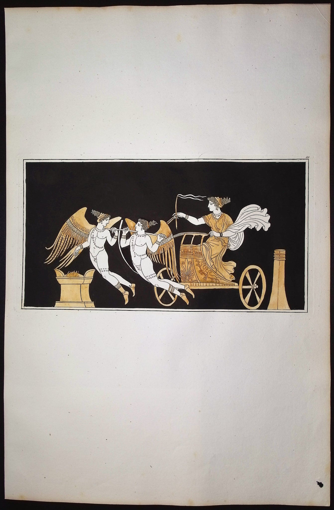 Engraving of a Painting from a Grecian Vase