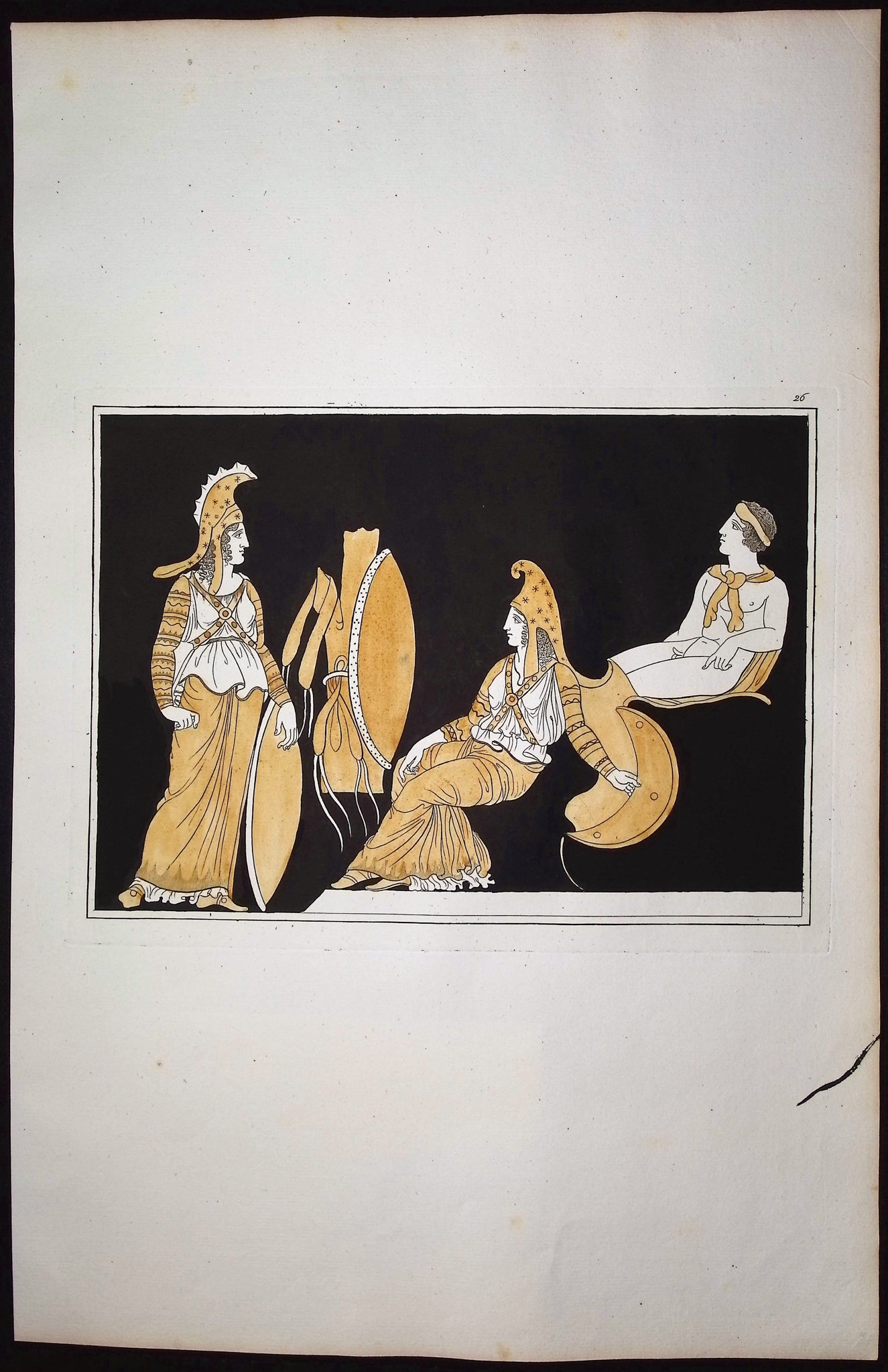 Engraving of a Painting from a Grecian Vase