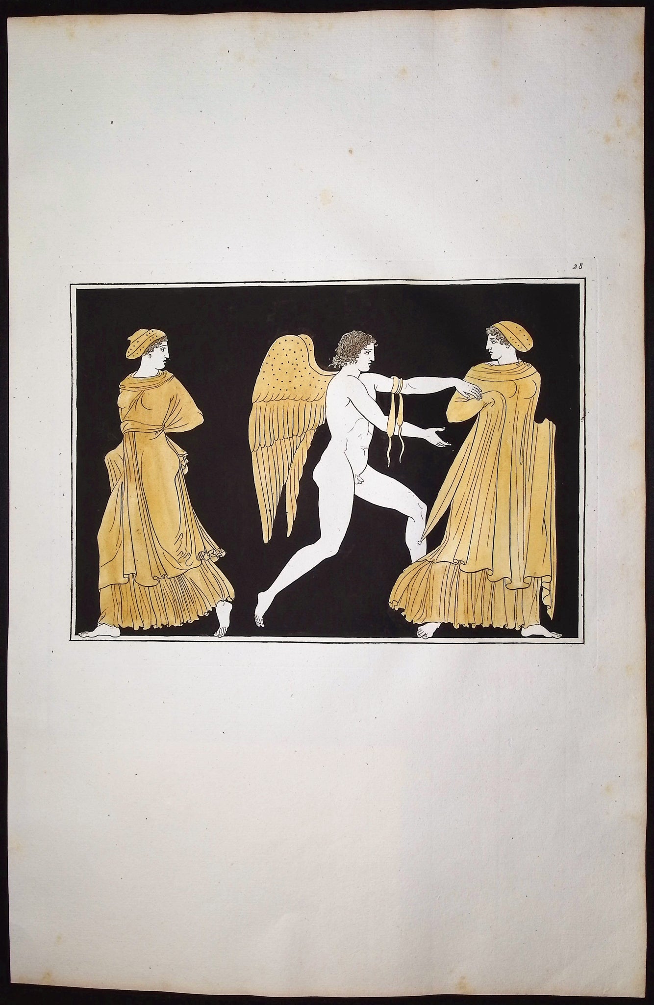 Engraving of a Painting from a Grecian Vase