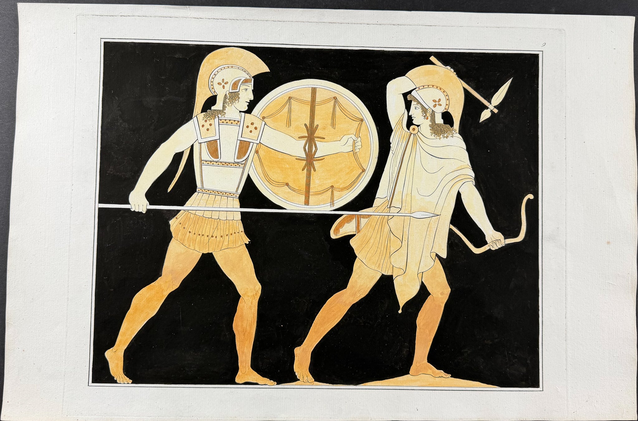 Engraving of a Painting from a Grecian Vase