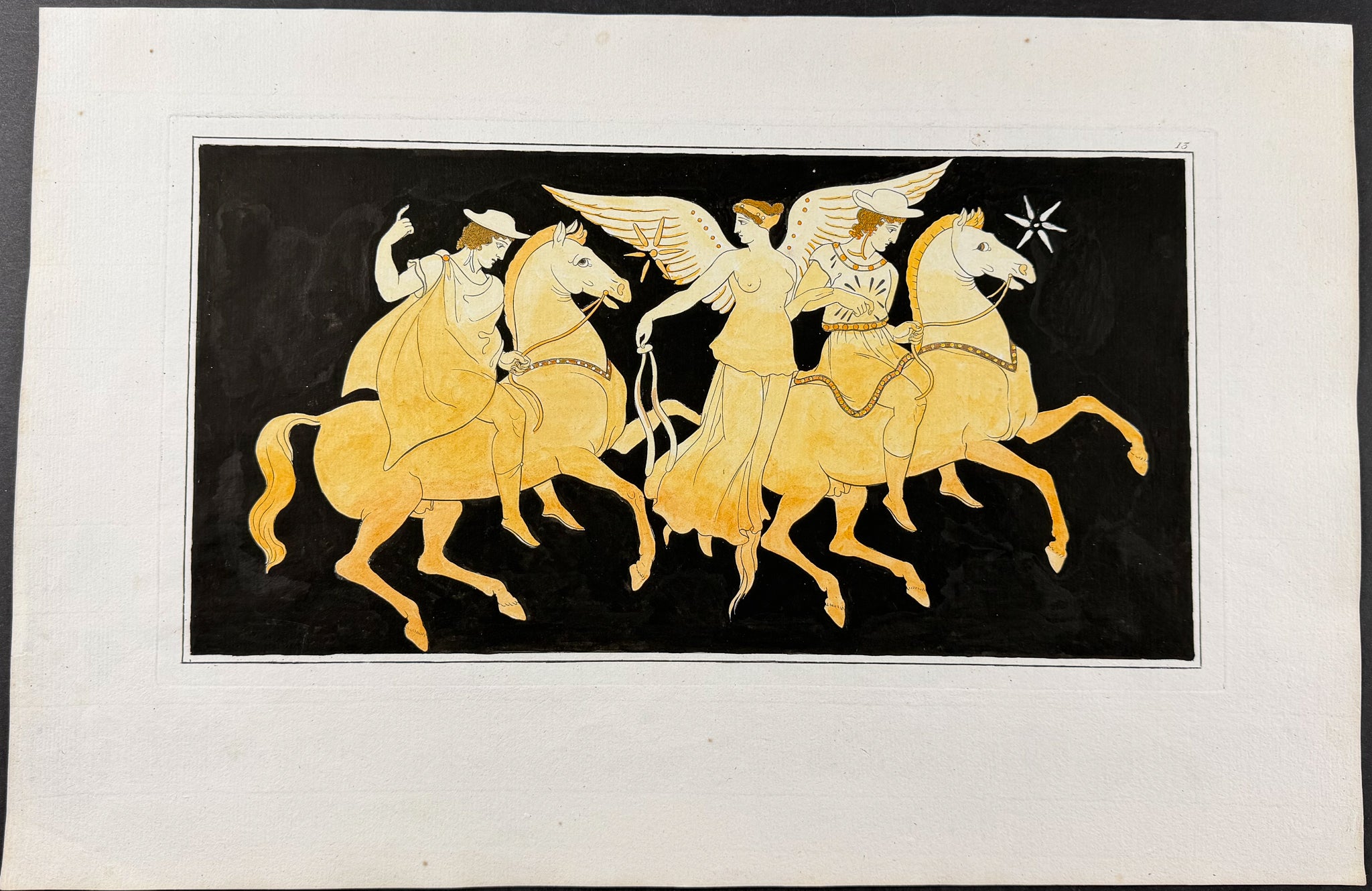 Engraving of a Painting from a Grecian Vase