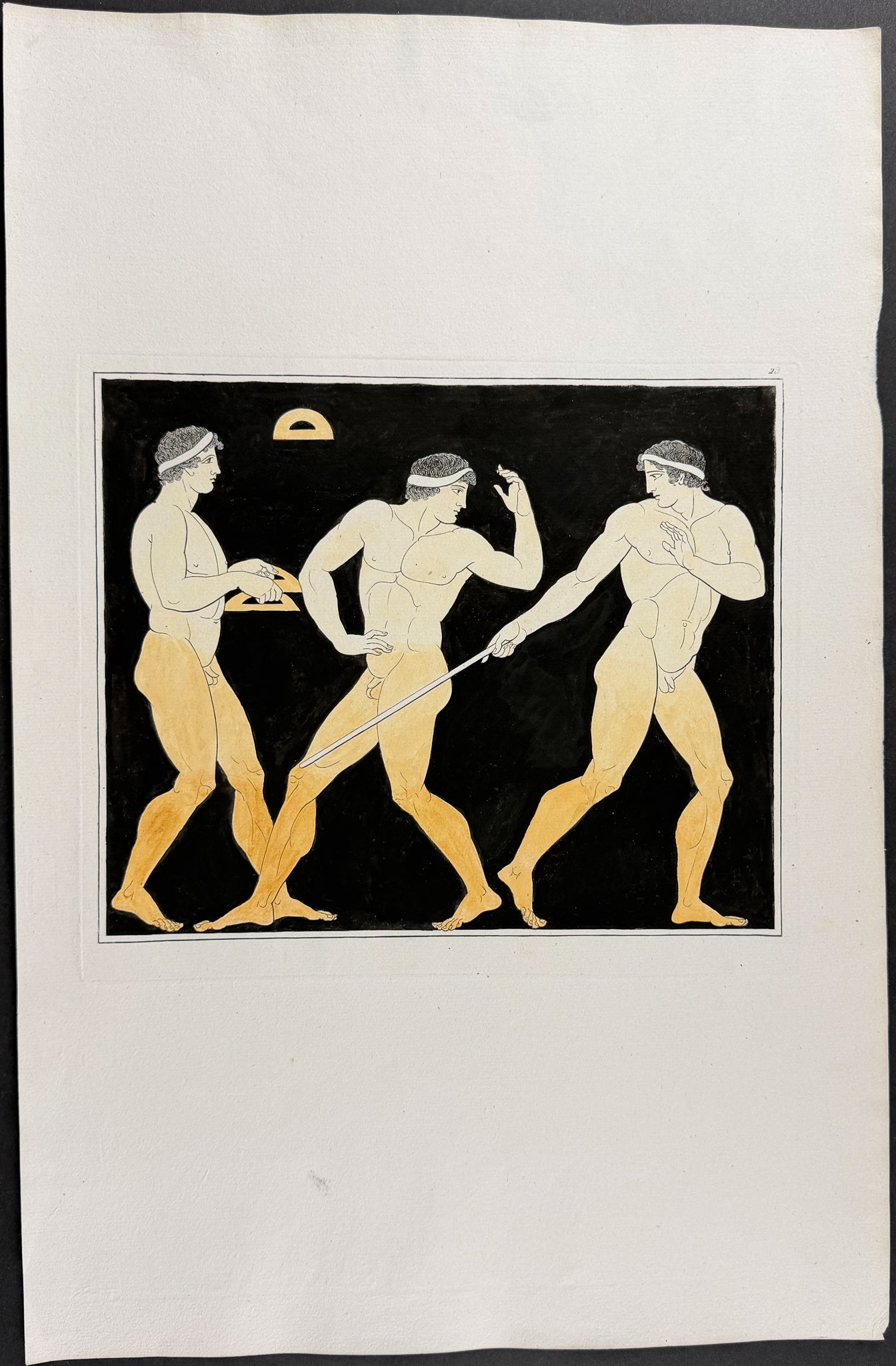 Engraving of a Painting from a Grecian Vase