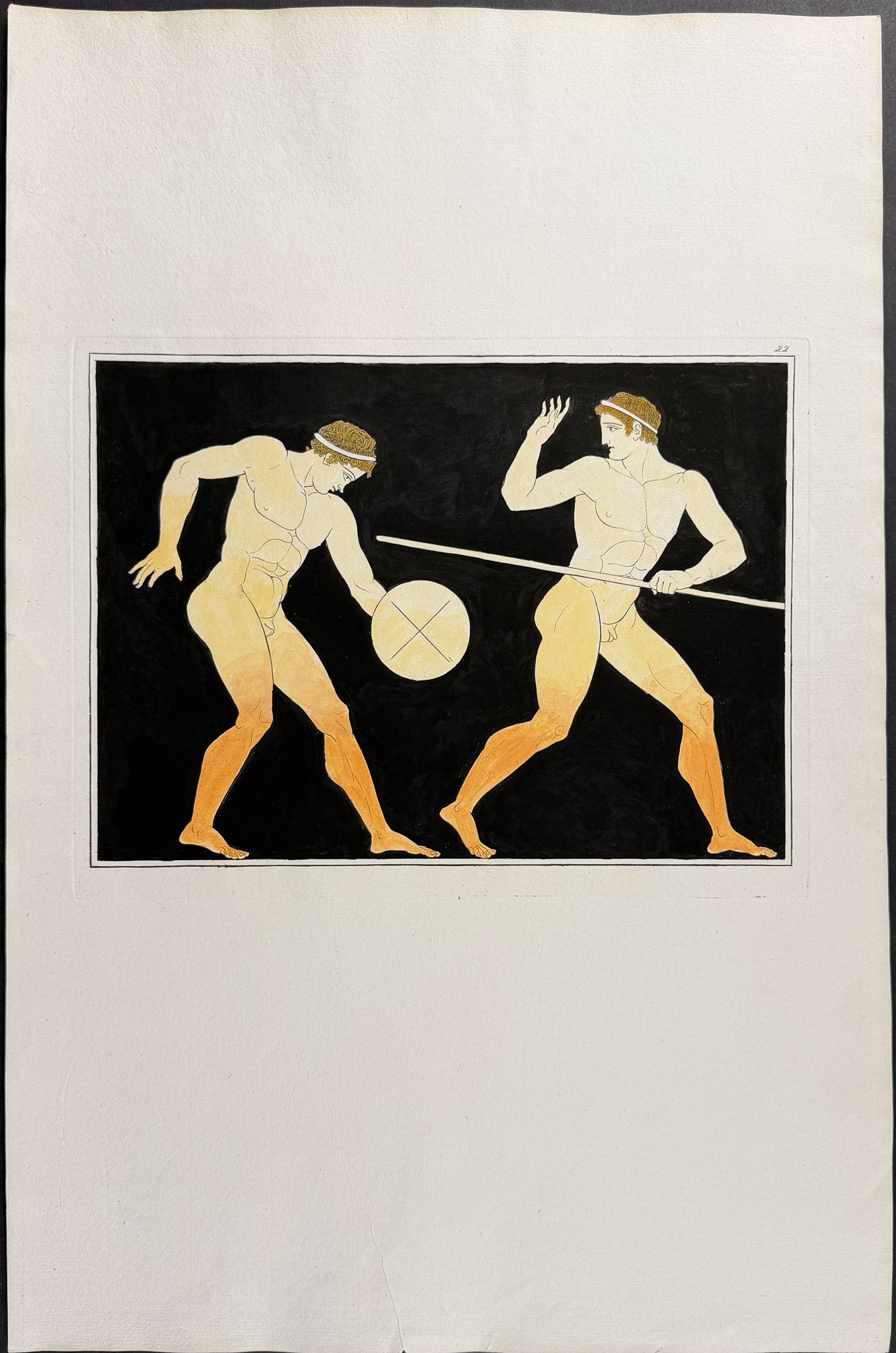 Engraving of a Painting from a Grecian Vase