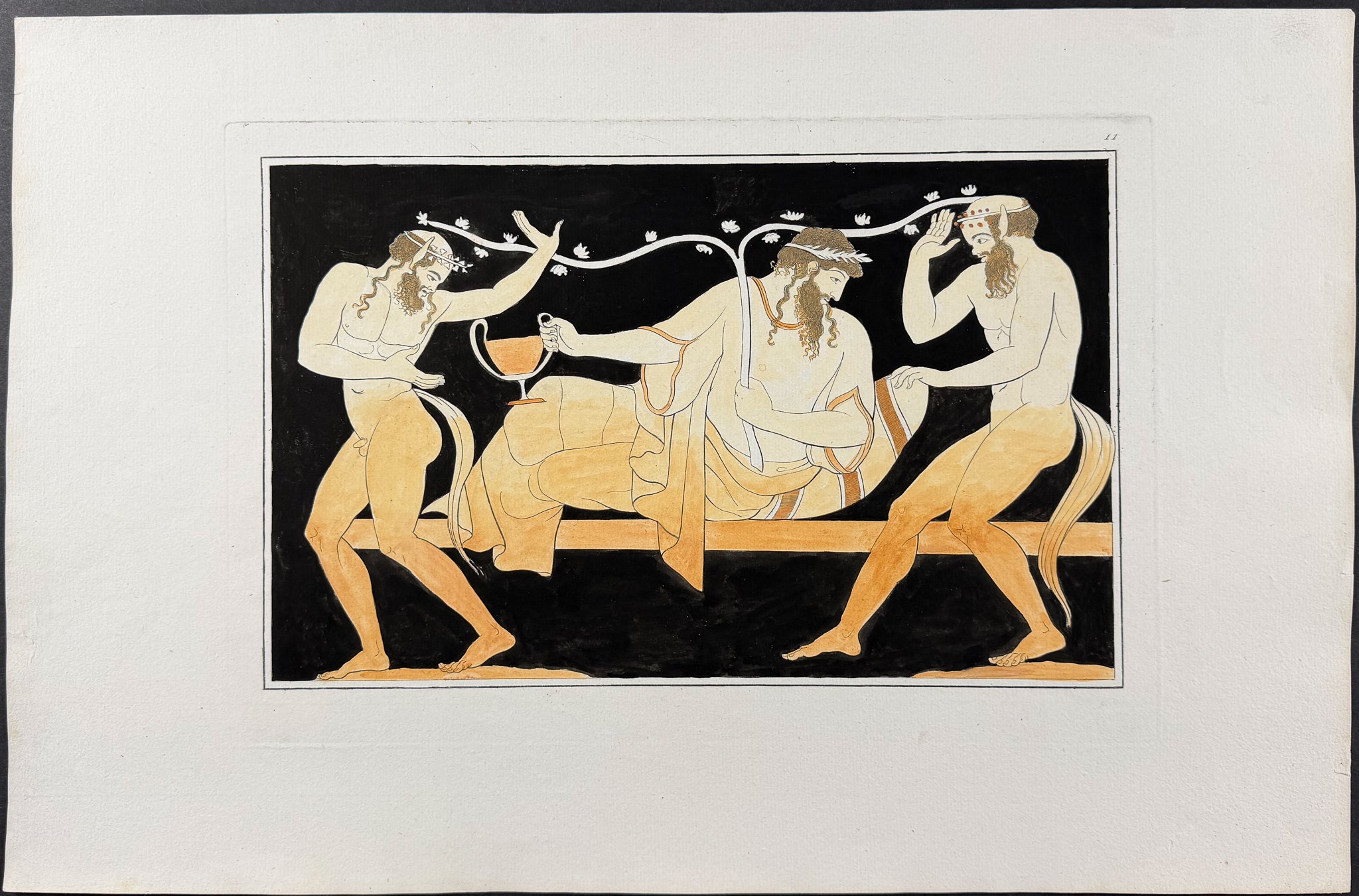 Engraving of a Painting from a Grecian Vase