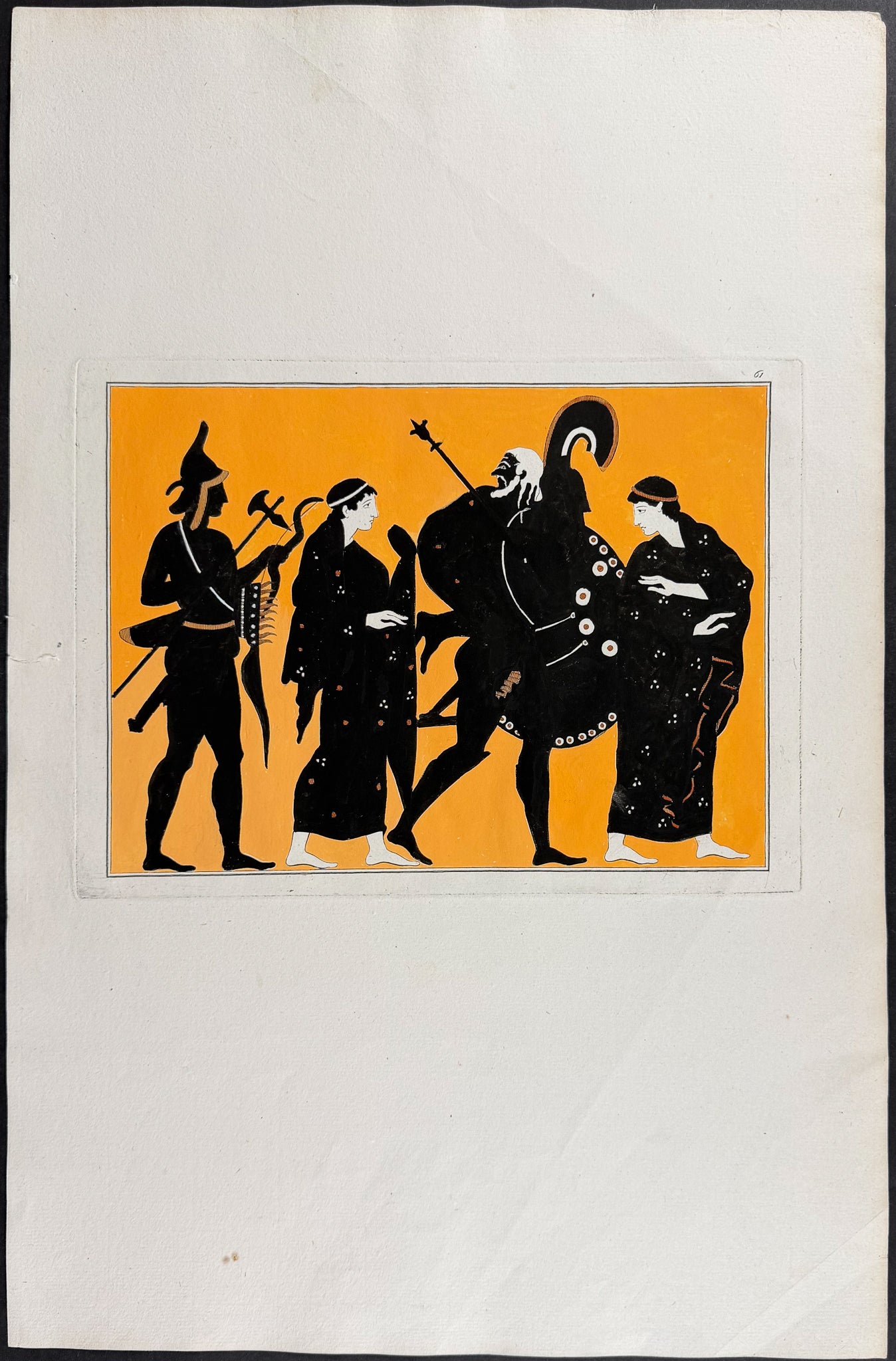 Engraving of a Painting from a Grecian Vase