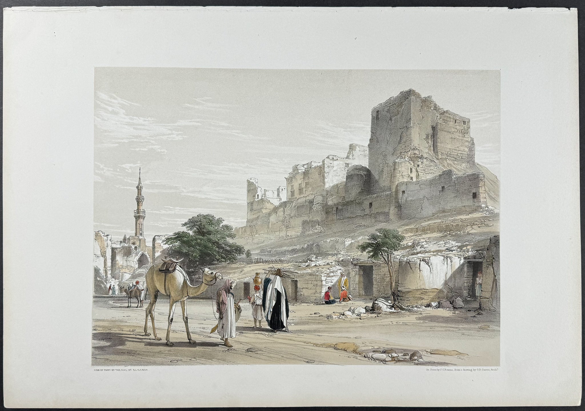 View of Part of the Kal at El-Kebsh