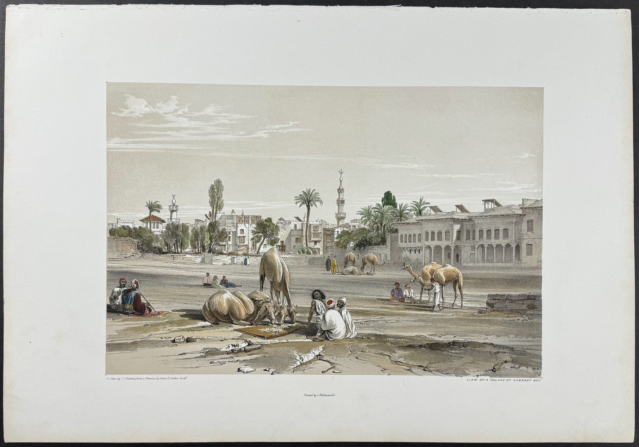View of a Palace of Shereef Bey