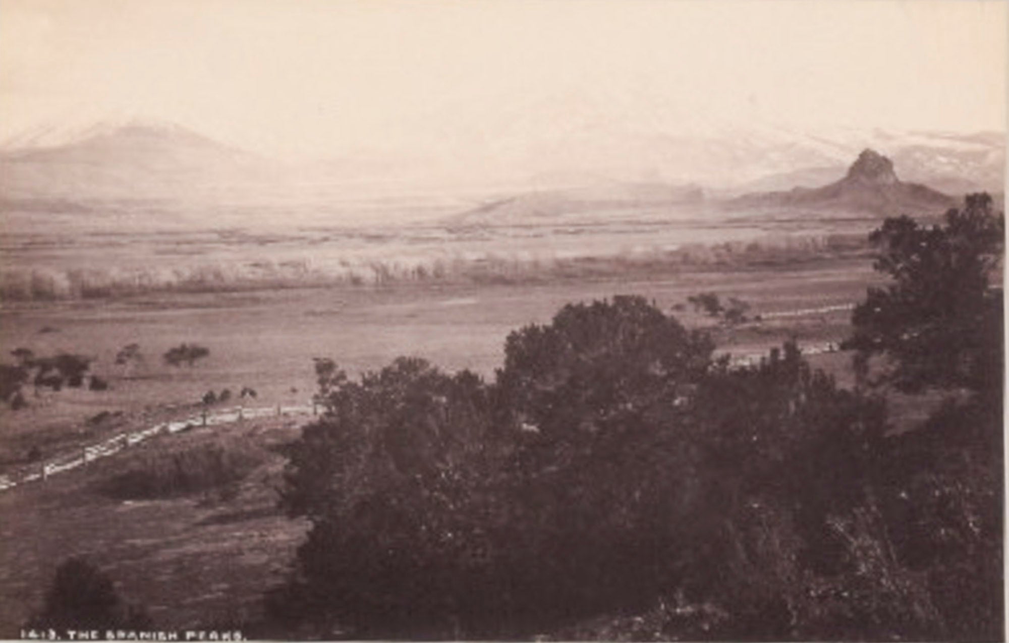 The Spanish Peaks