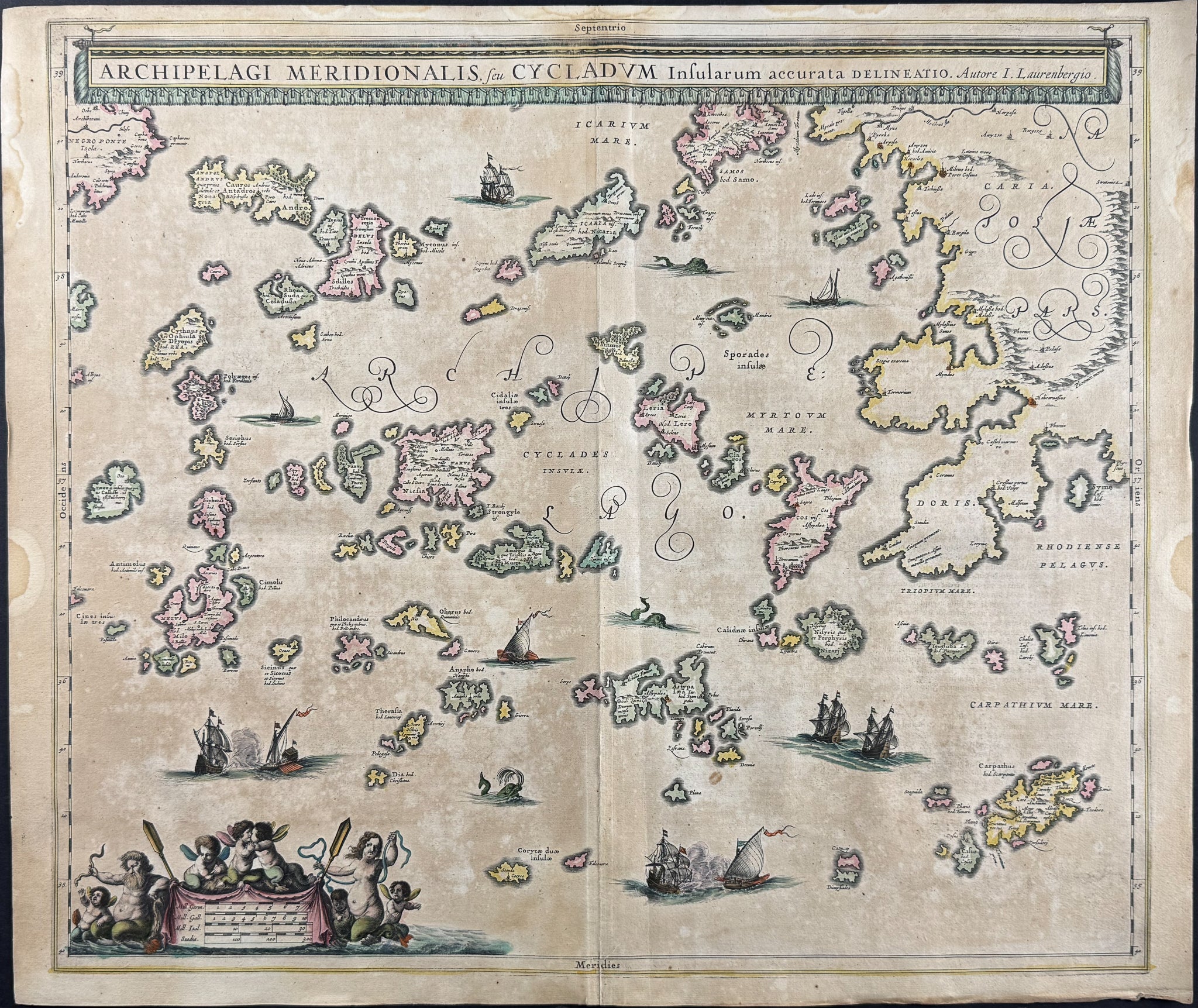 Map of Greek Islands