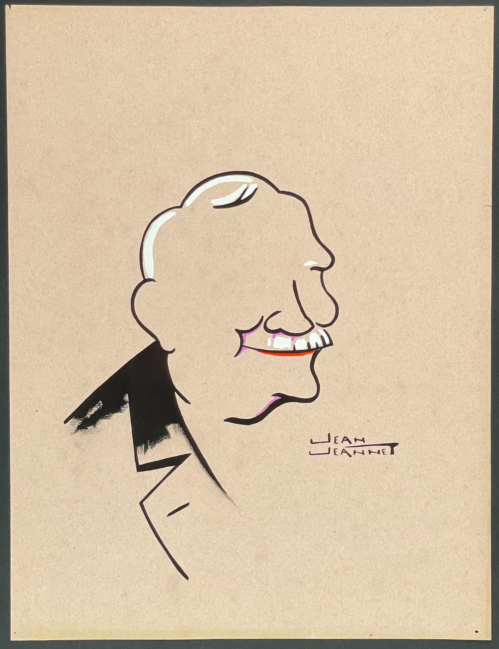 Oui, on a retrouve son sourire - "Yes, we found his smile"