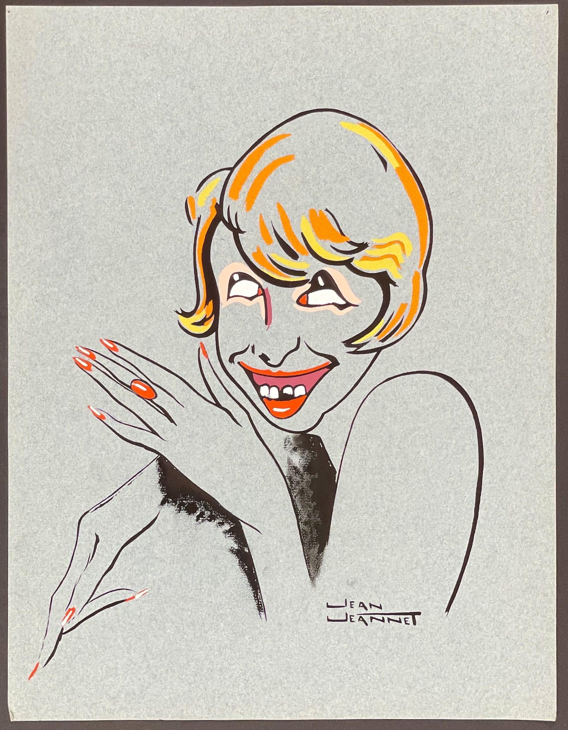 Mistinguett eut un commencement, c'est certain, Meis elle n'eut jamais de fin. - "Mistinguett had a beginning, that's for sure, Meis it never had an end."