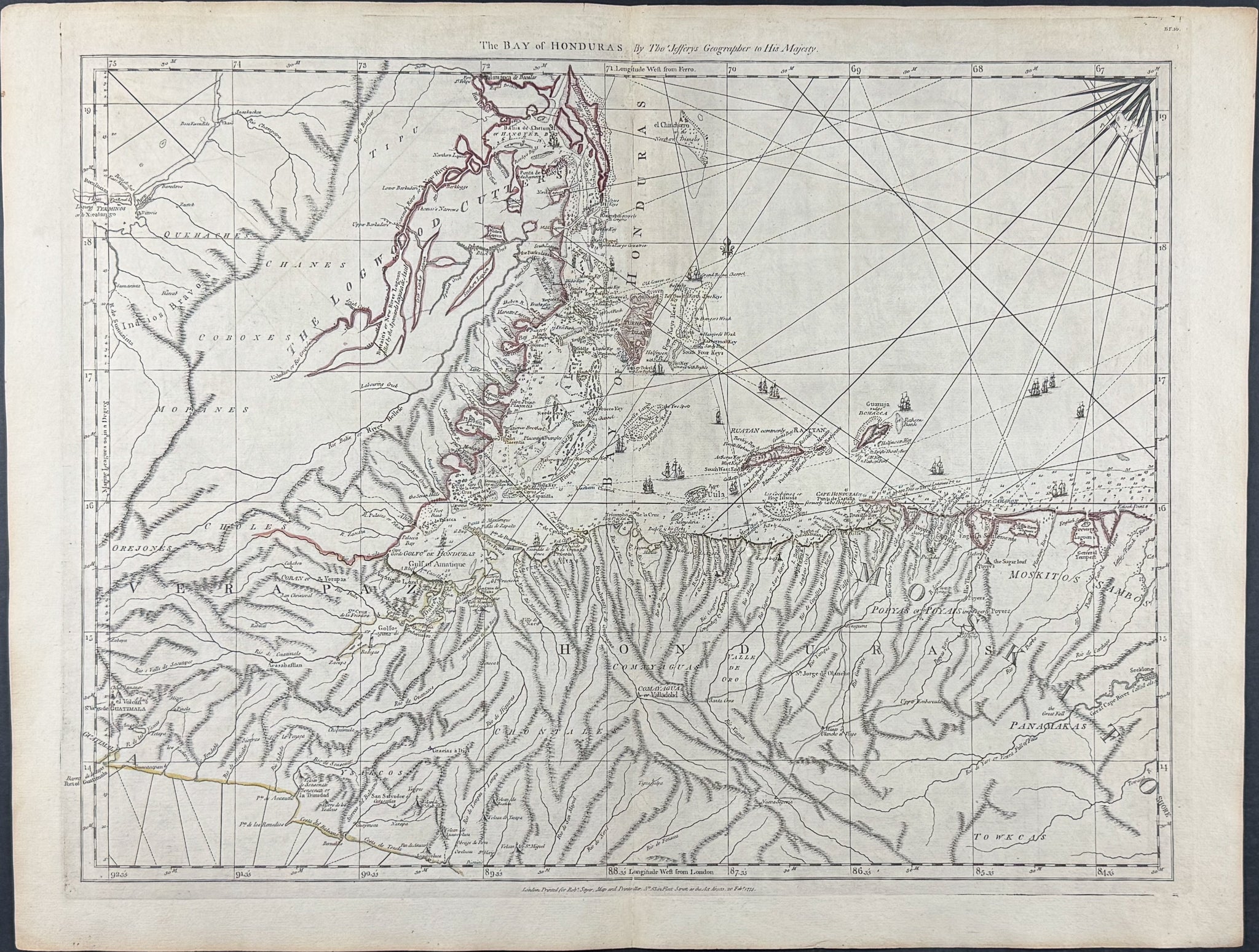The Bay of Honduras (Published February 20, 1775)