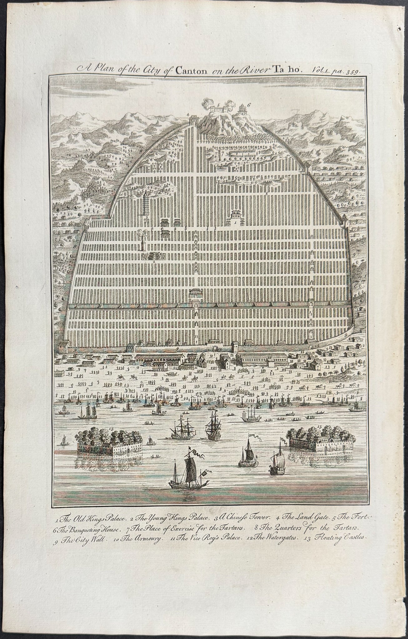 Plan of Guangzhou (Canton)