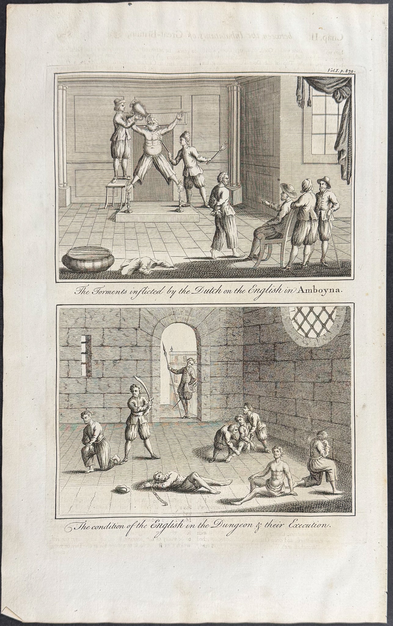 Torture of the English by the Dutch in Amboyna