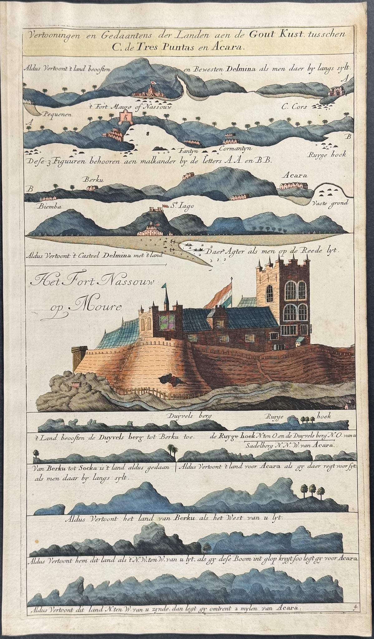 Views of the Gold Coast from the Sea (Fort Nassau)