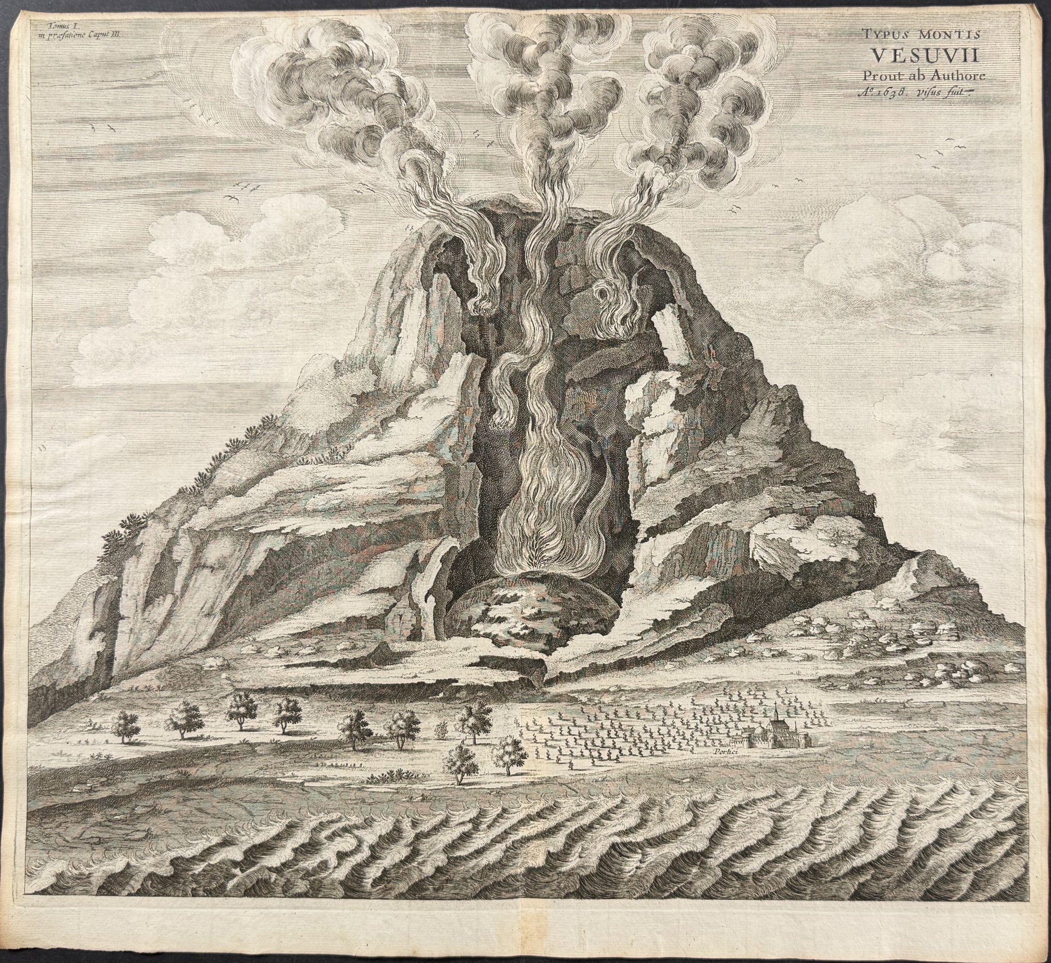 Eruption of Mount Vesuvius, Volcano