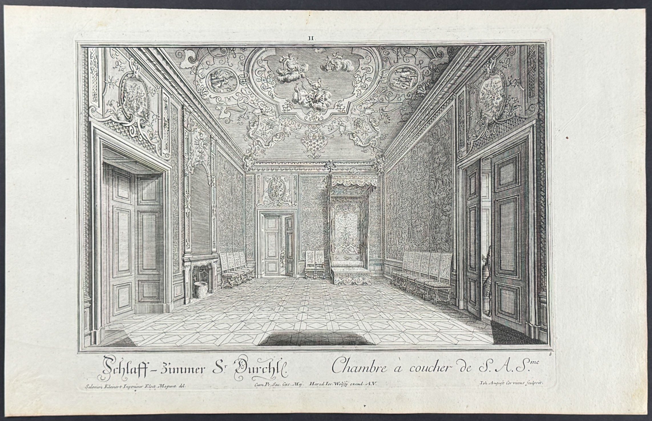 Bedroom - Chambre a coucher de S. A. S.me