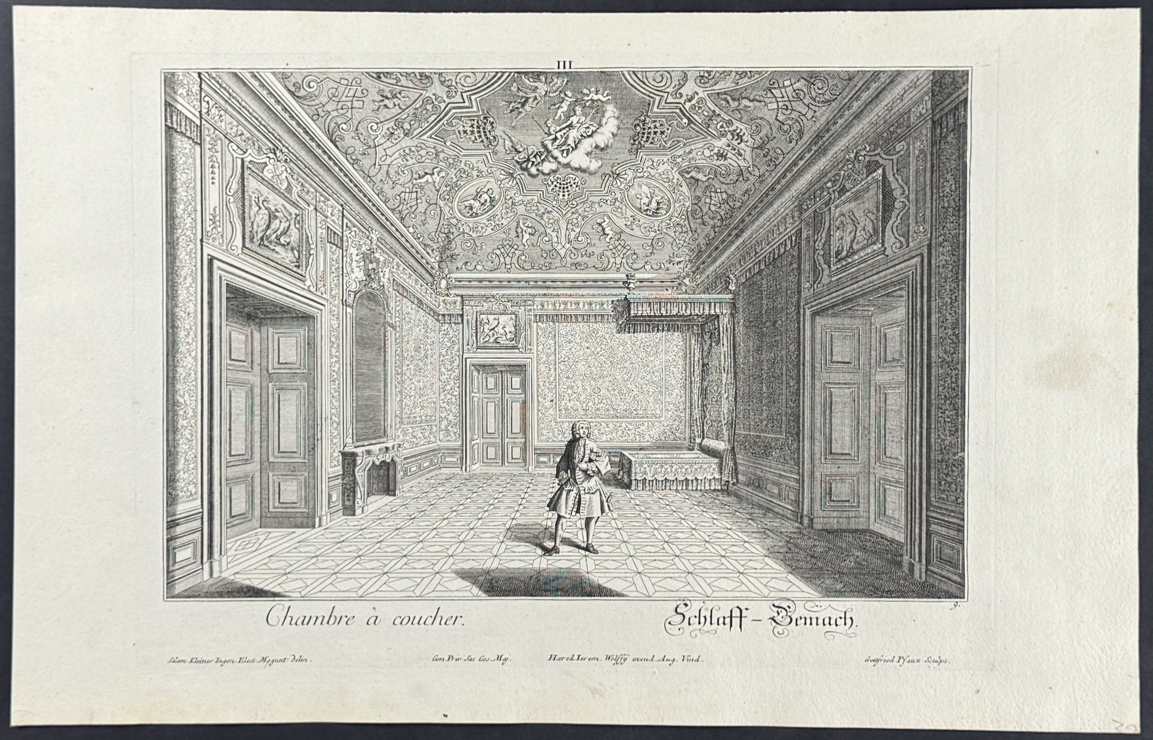 Bedroom - Chambre a coucher de S. A. S.me