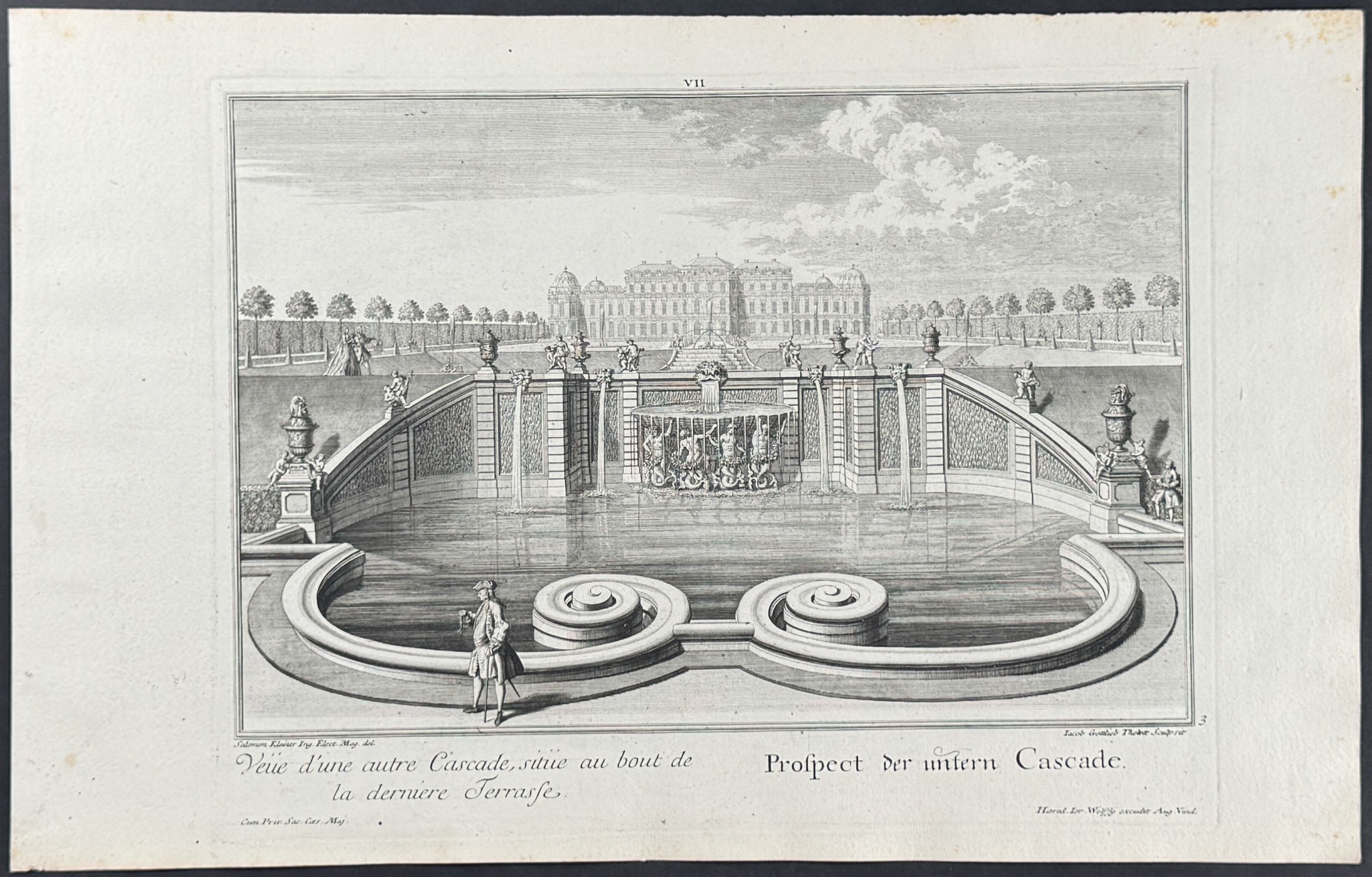 Fountain - Veue d'une autre Cascade , situe au bout de la dermiere Terrassee