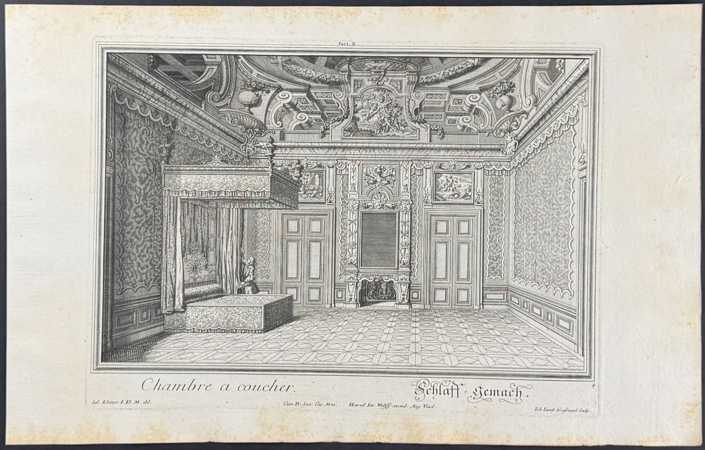 Bedroom - Chambre a coucher de S. A. S.me