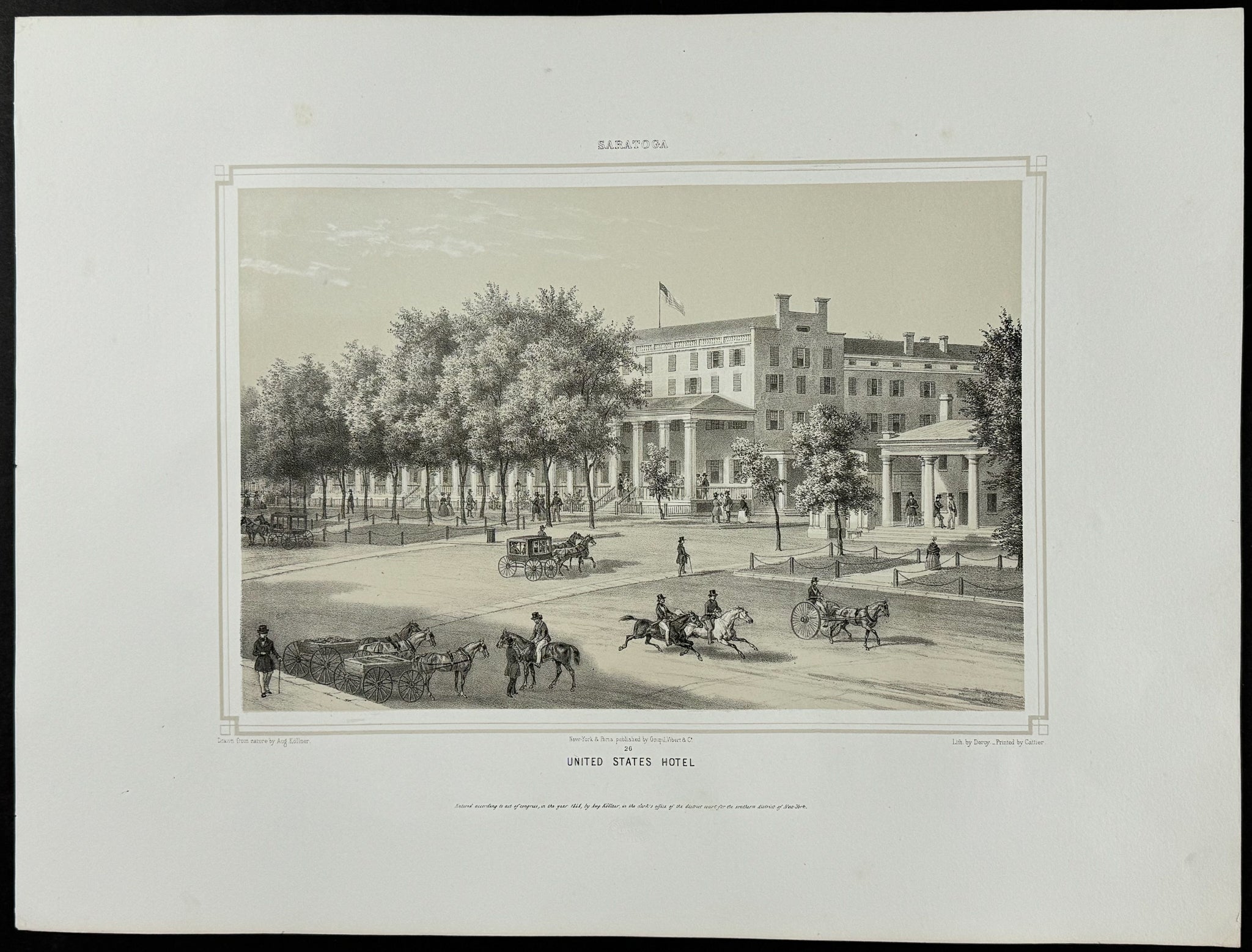 United States Hotel in Saratoga, New York