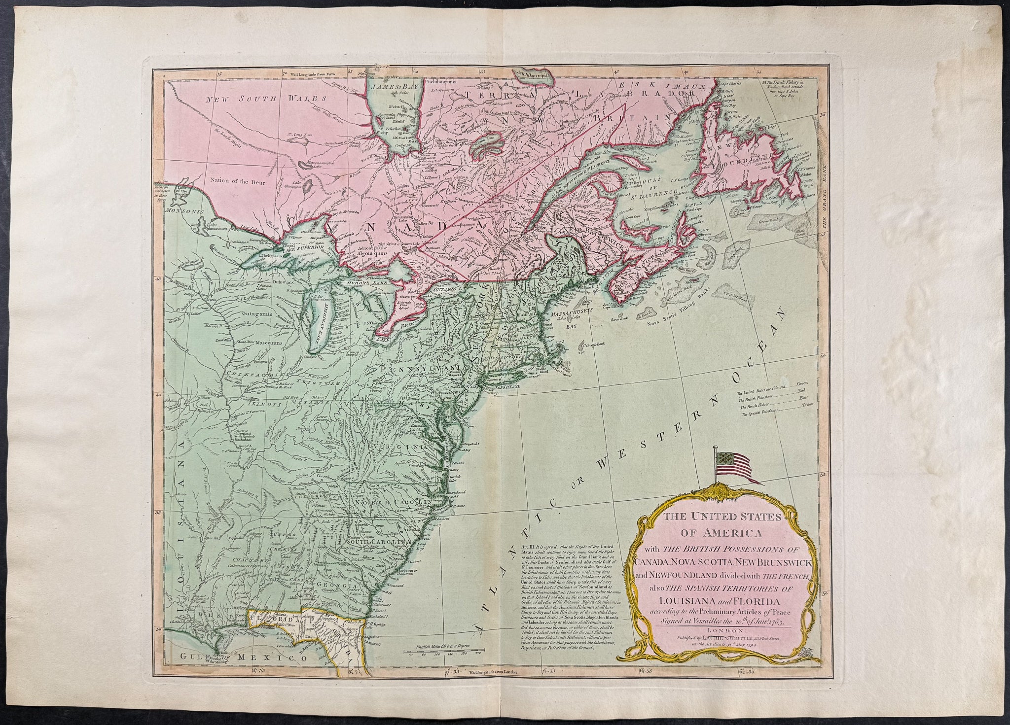 Map of the United States [The United States of America]