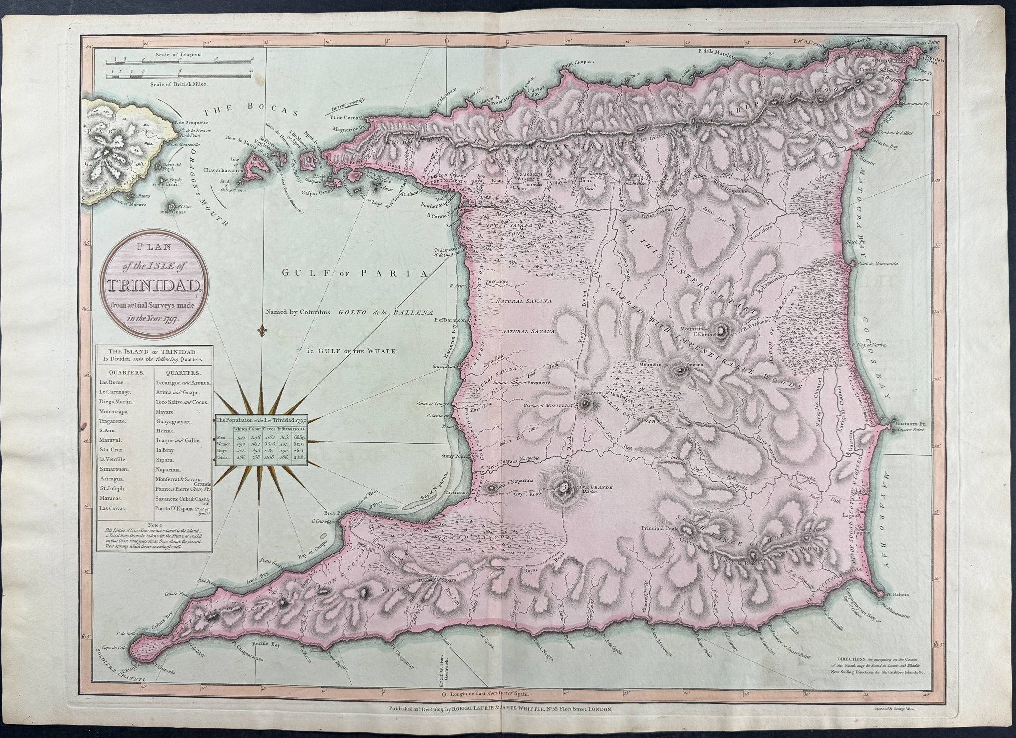Map of Trinidad [The Island of Trinidad]