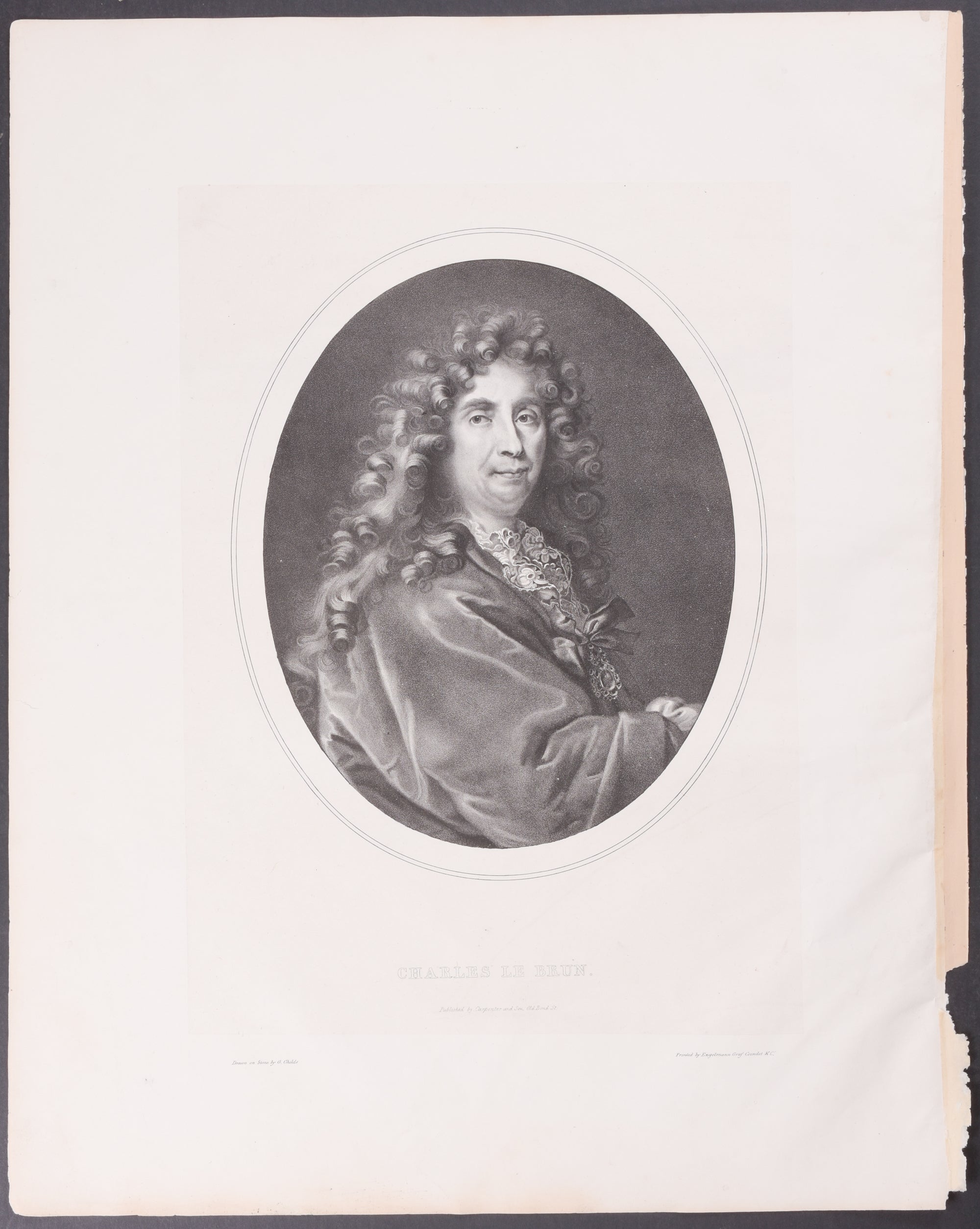 Portrait of Charles Le Brun