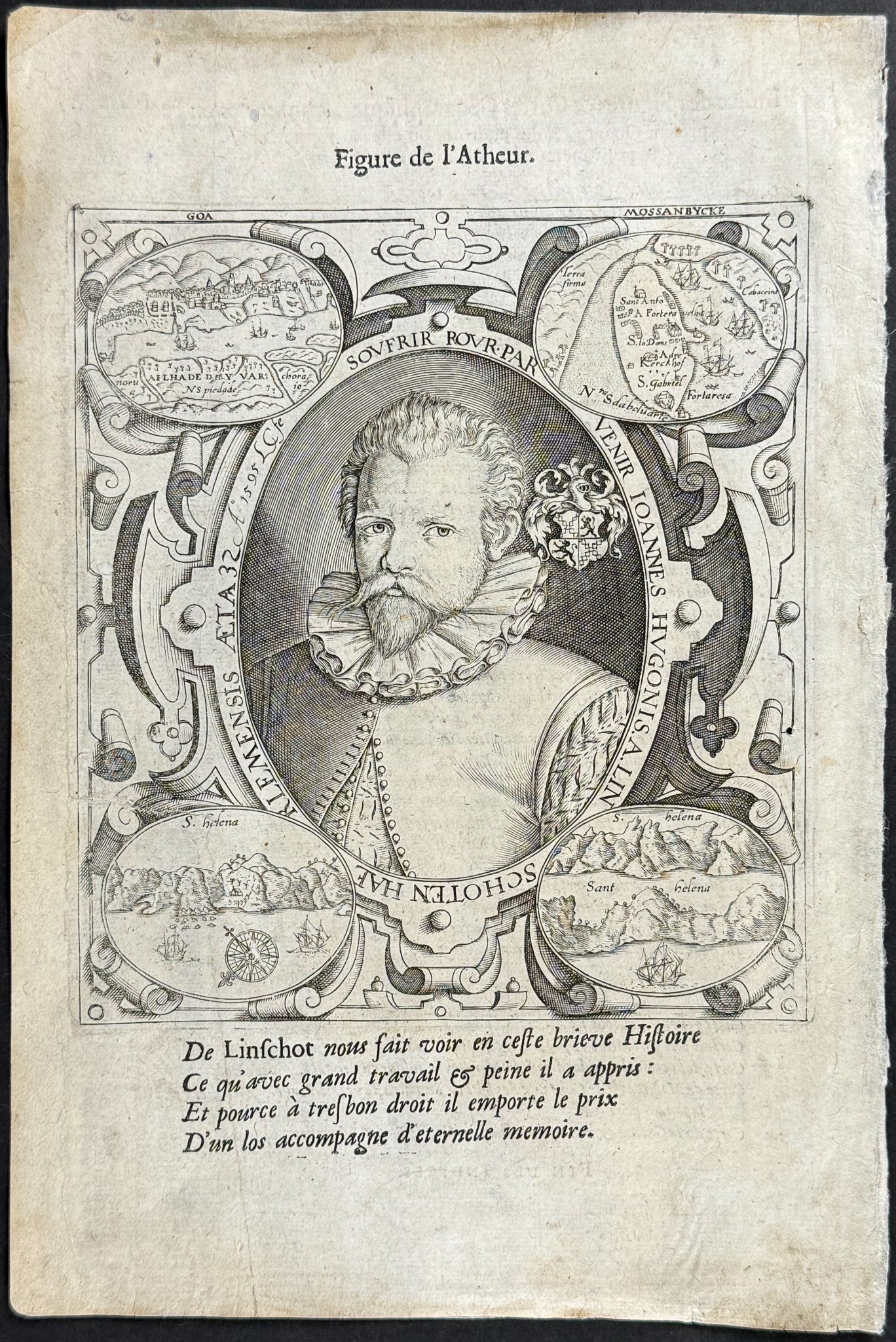 Portrait of Linschoten