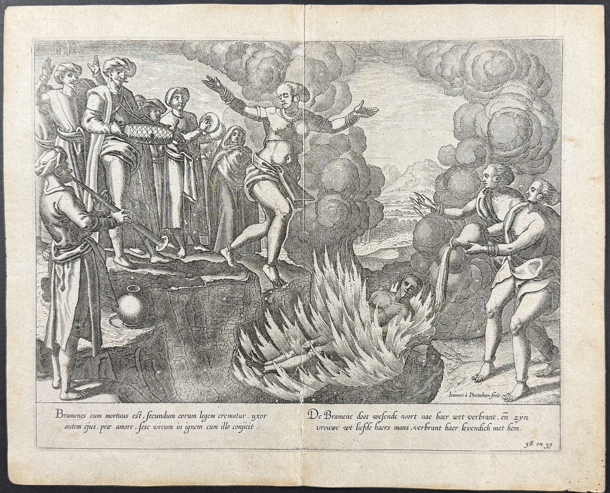 Sati Ritual or Funeral Practice