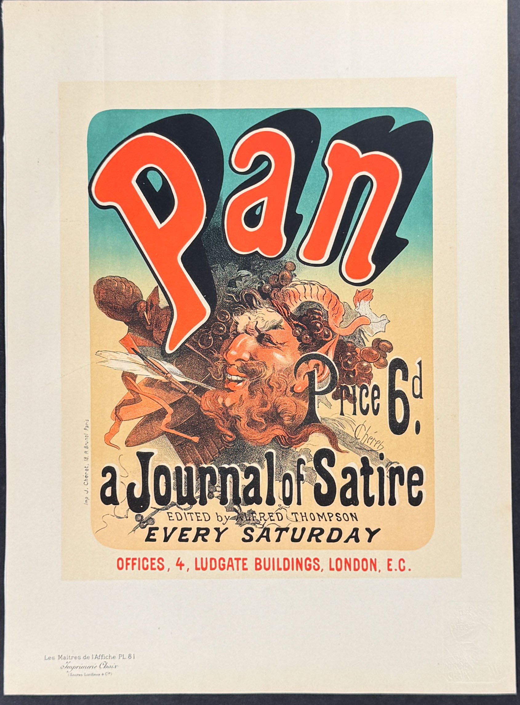 Pan, a Journal of Satire