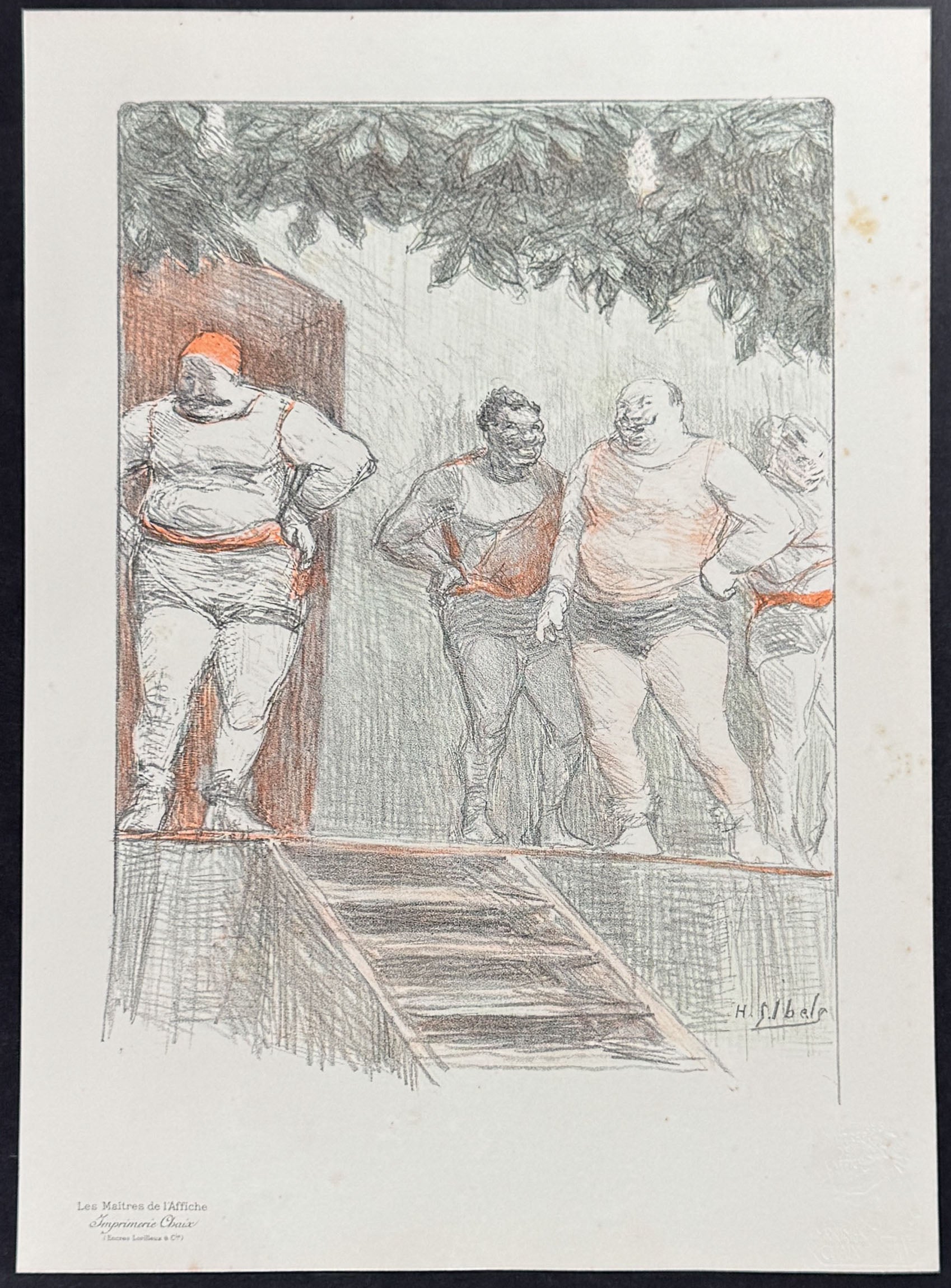 Original Art for Les Maitres de l'Affiche