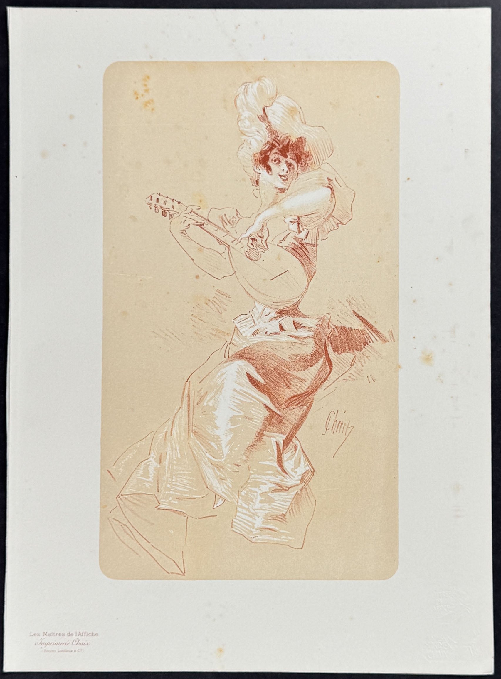 Original Art for Les Maitres de l'Affiche
