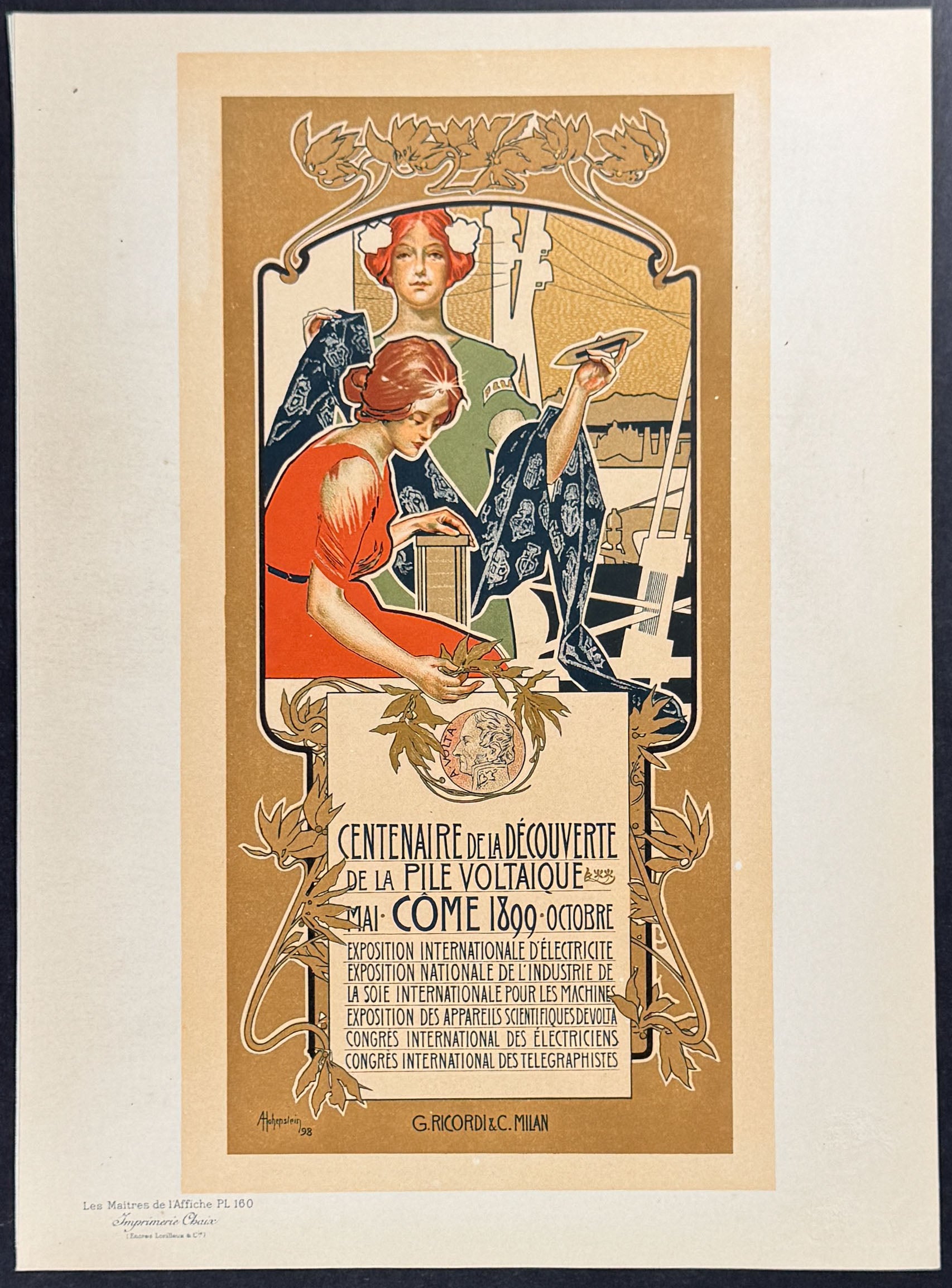Centenaire de la Decouverte de la Pile Voltaique