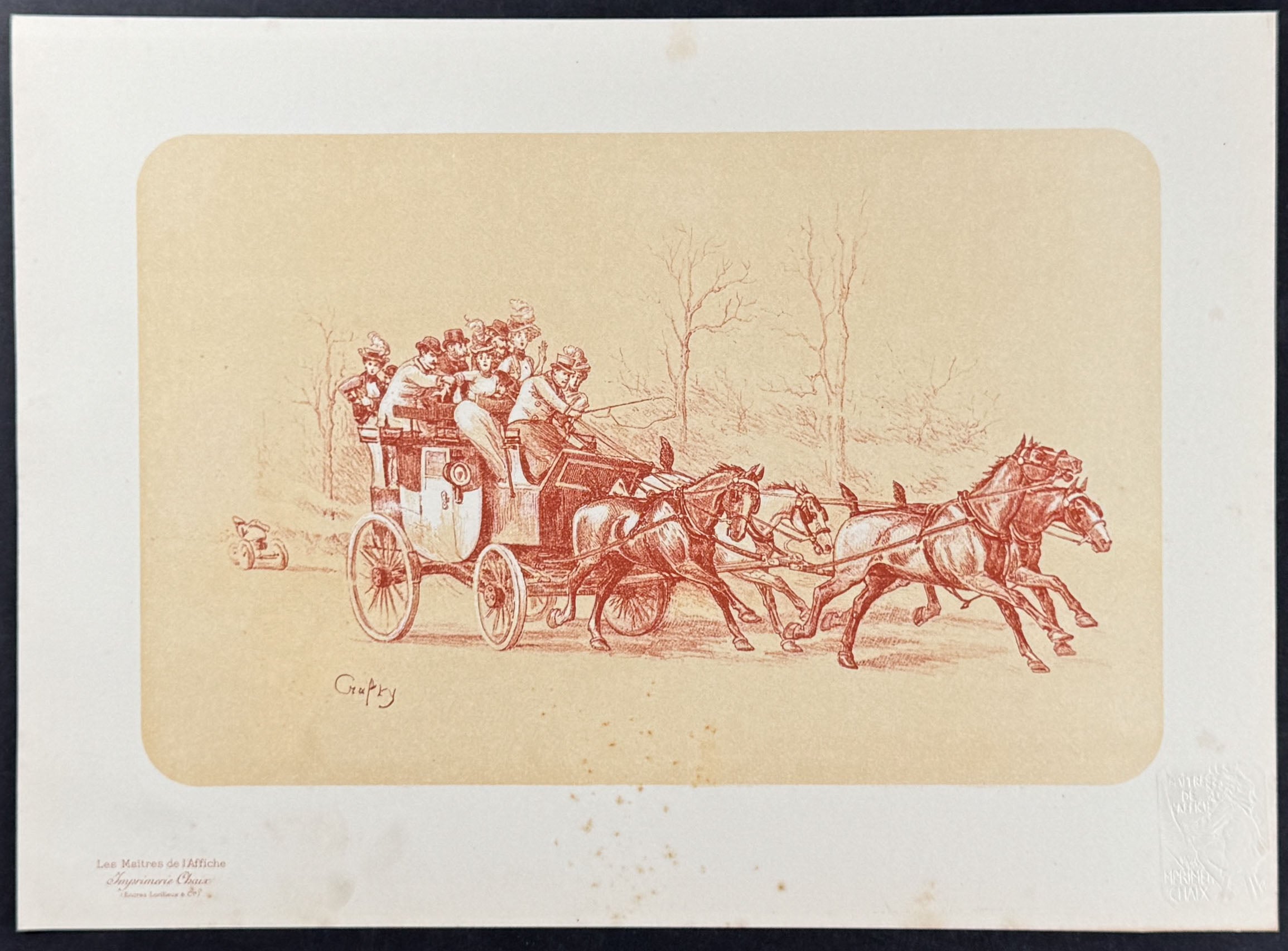 Original Art for Les Maitres de l'Affiche