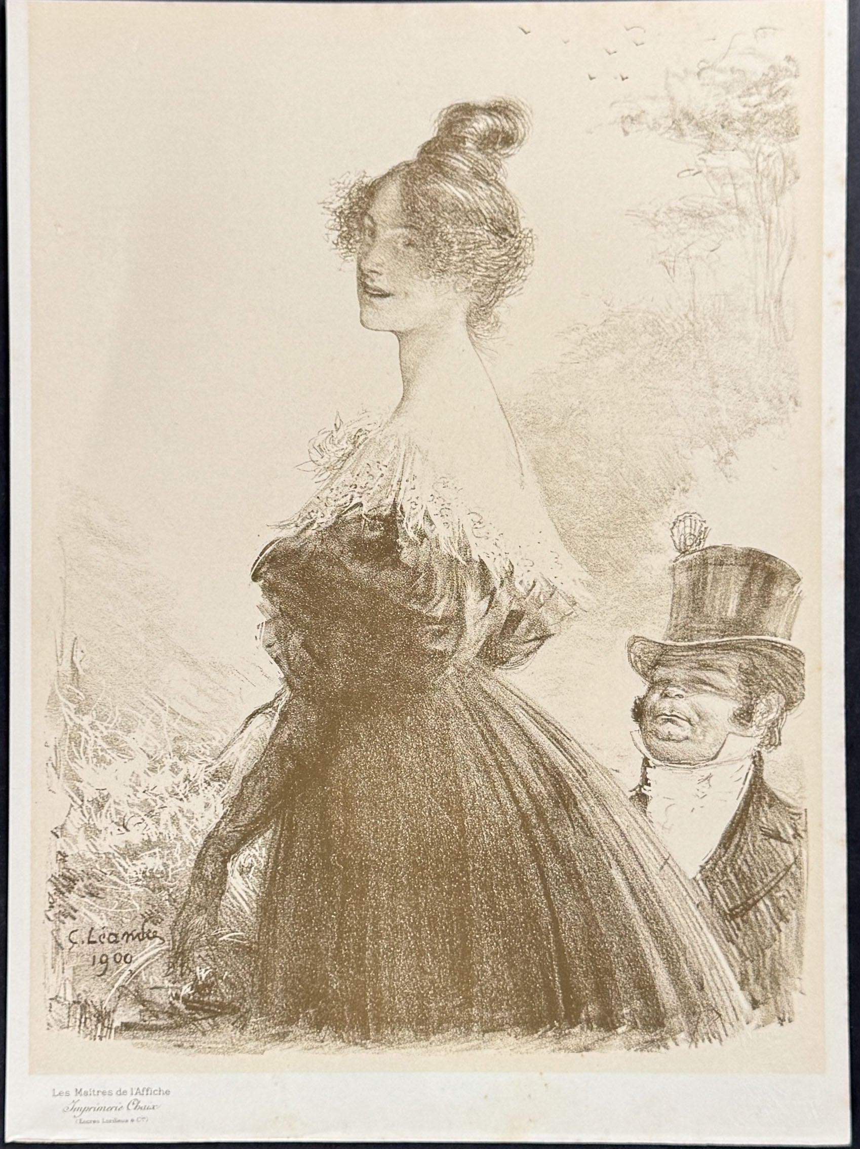 Original Art for Les Maitres de l'Affiche