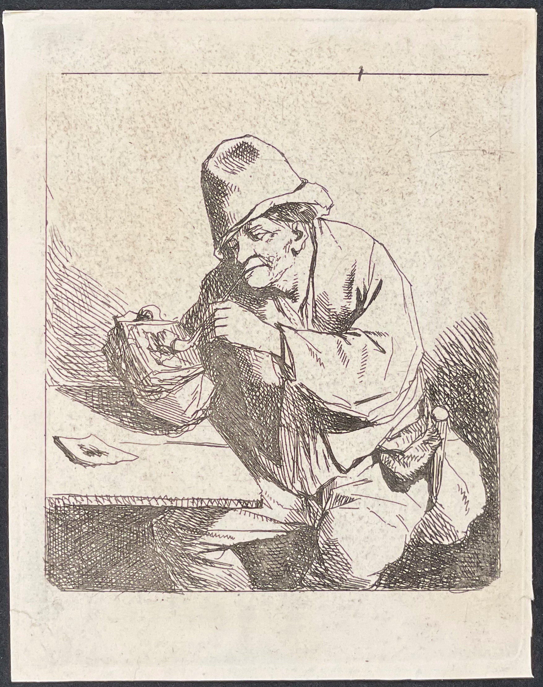 Tavern Scene - Seated Man